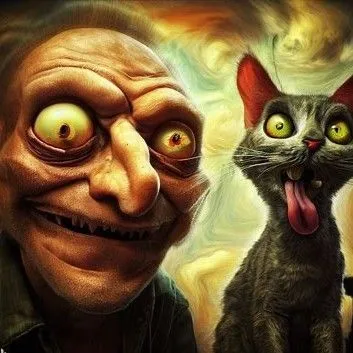 Product image for Everett & Hairballz take a selfie