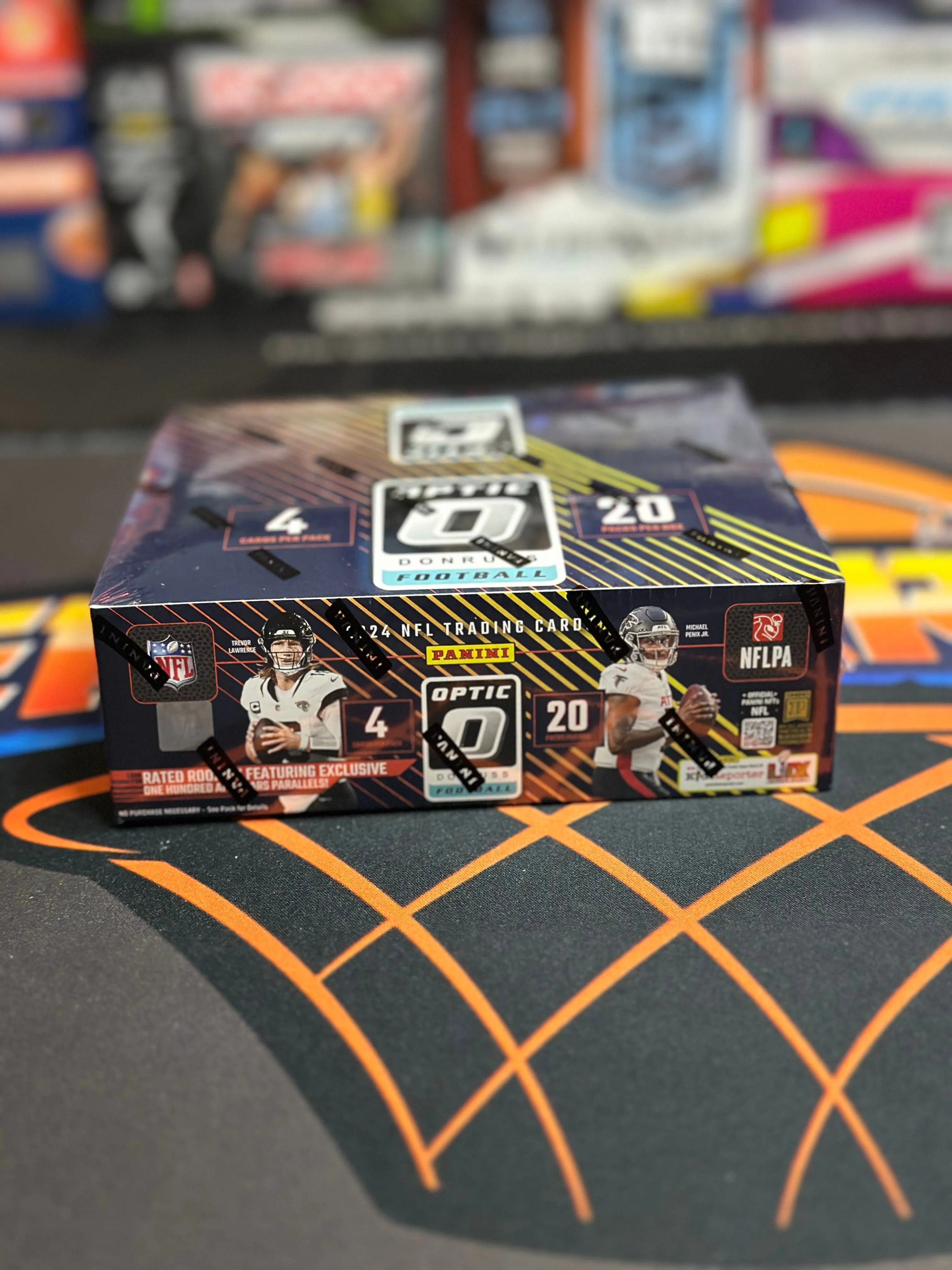 Product image for 1 2024 Optic Football Retail Box(Downtown/Uptown)