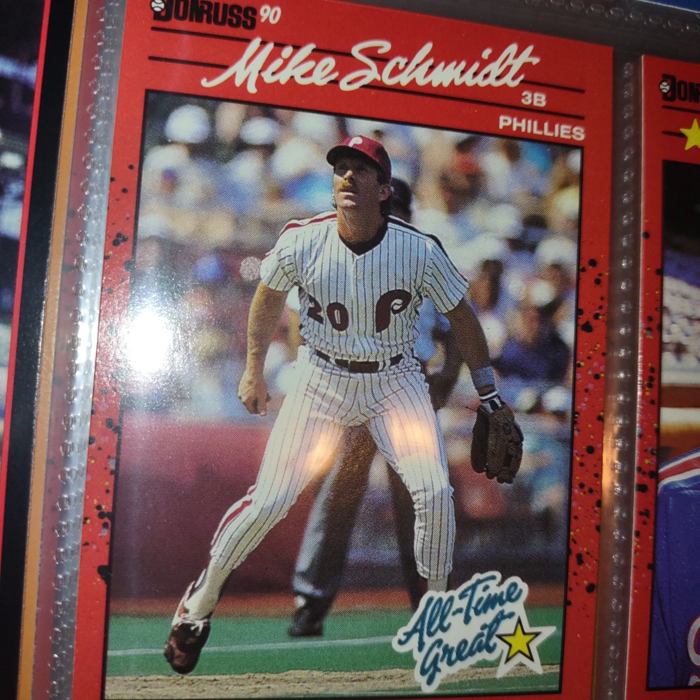 Product image for Mike Schmidt "all time great" 