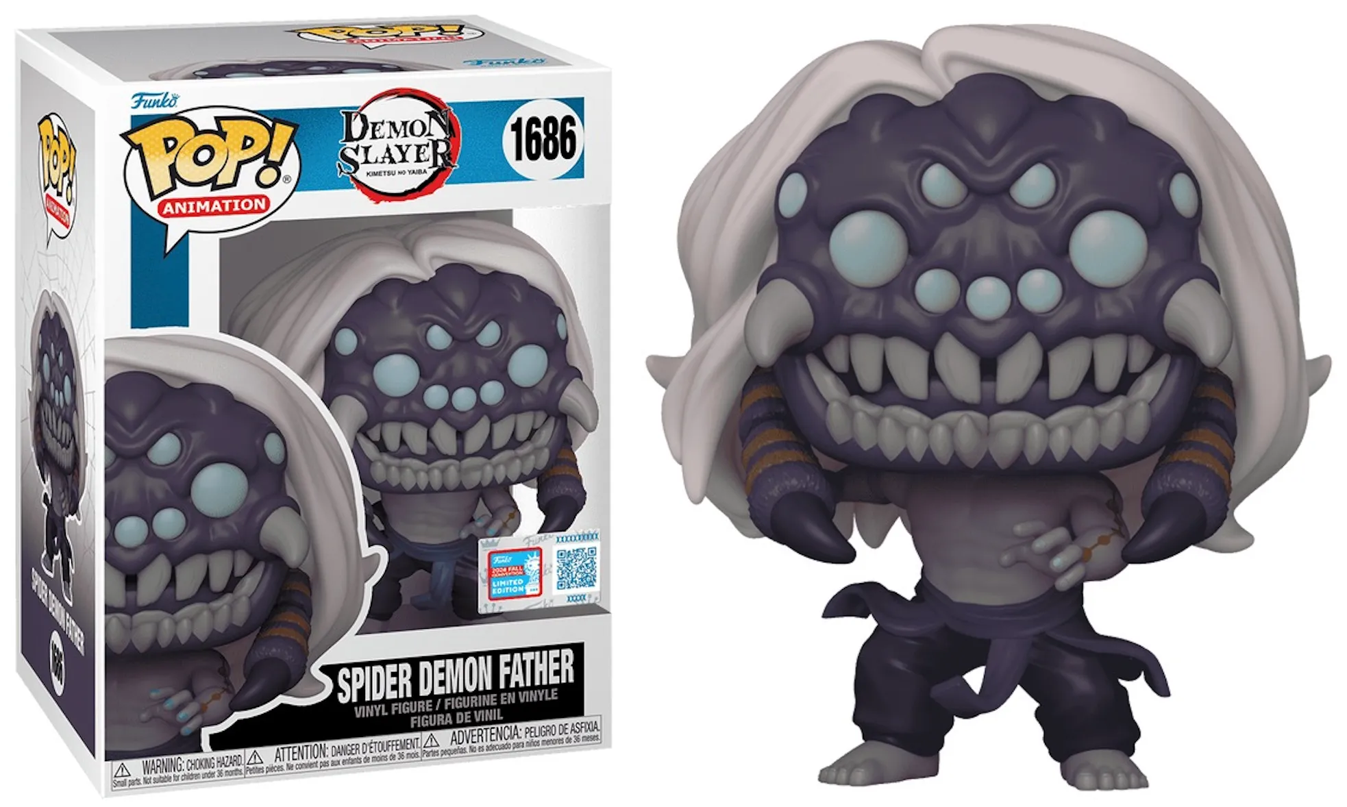 Product image for Spider Demon Father (2024 NYCC Shared Exclusive)(1686) | Anime Demon Slayer
