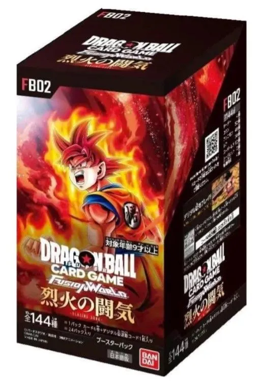 Product image for 1x Display Dragonball FB 02 (JP)
