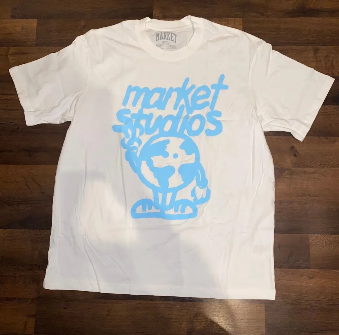 Product image for $50 MSRP XXL Market Studios "Peace From Earth" Tee, HEAVYWEIGHT TTS