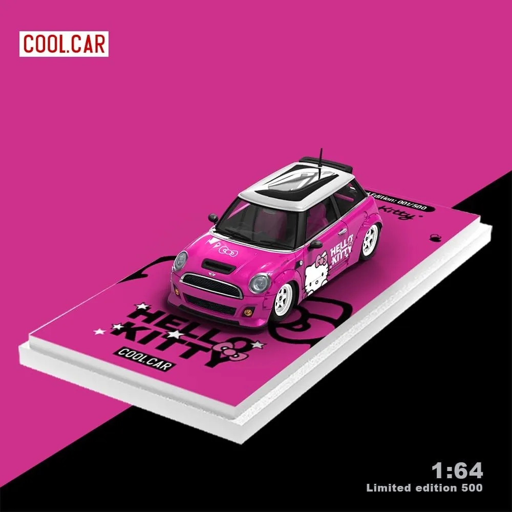 Product image for Cool Car BMW MINI Cooper Hello Kitty (Rose Red) 