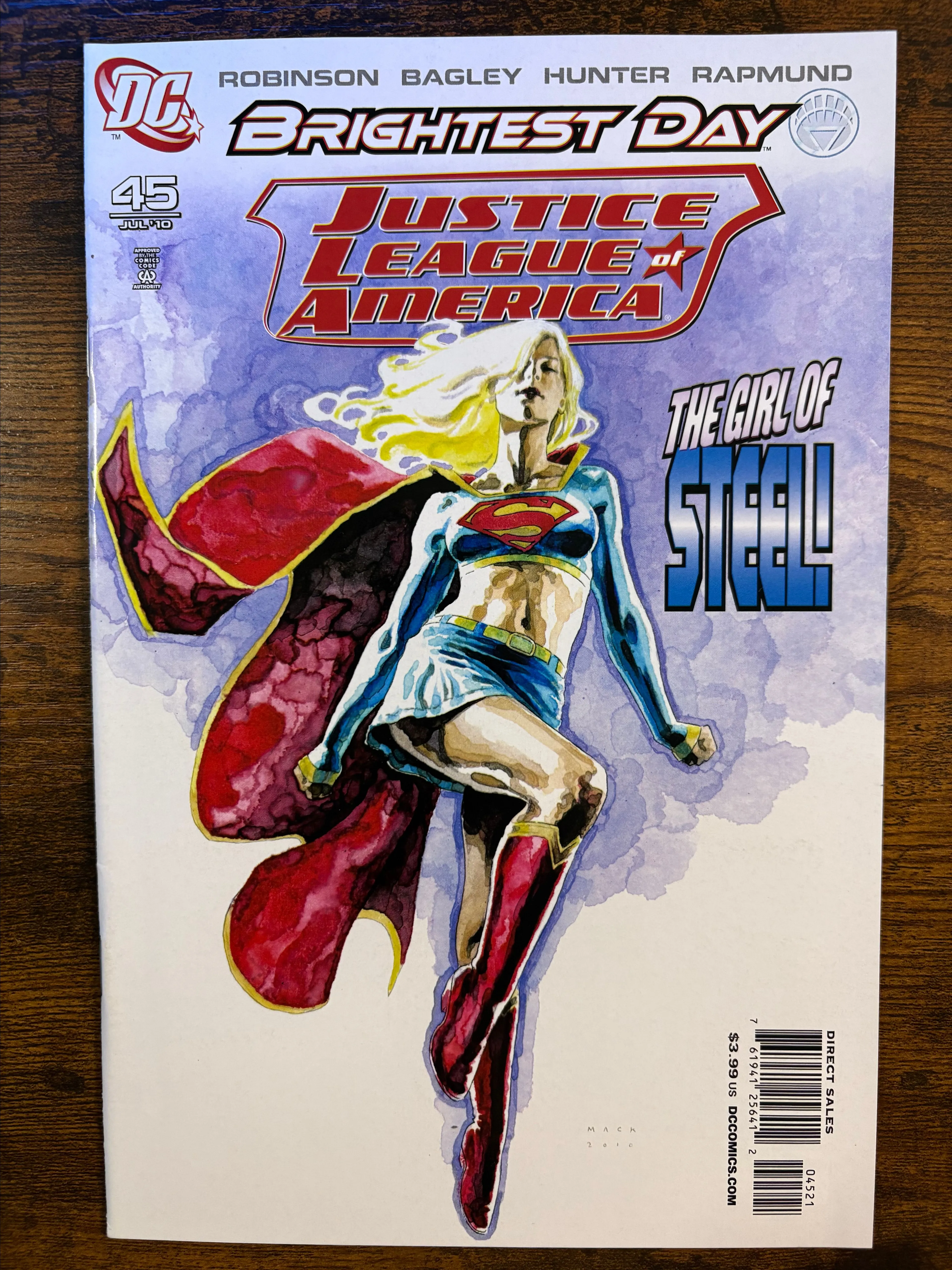 Product image for Justice League of America #45 (2010) 1:10 Mack Variant
