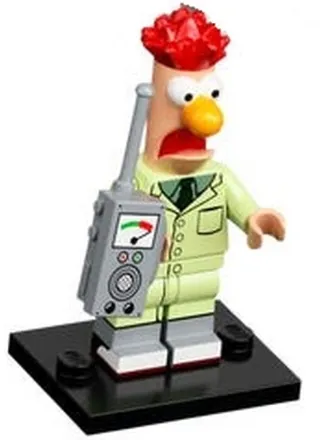 Product image for LEGO, CMF, Beaker, The Muppets (Complete Set with Stand and Accessories)