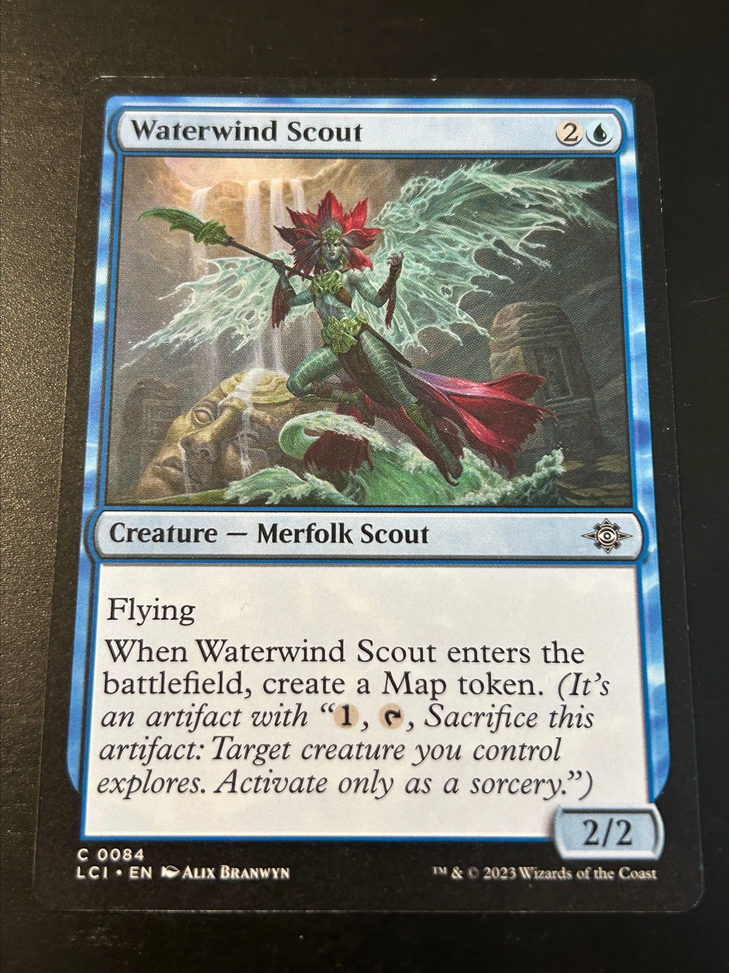 Product image for TCG - Waterwind Scout The Lost Caverns of Ixalan