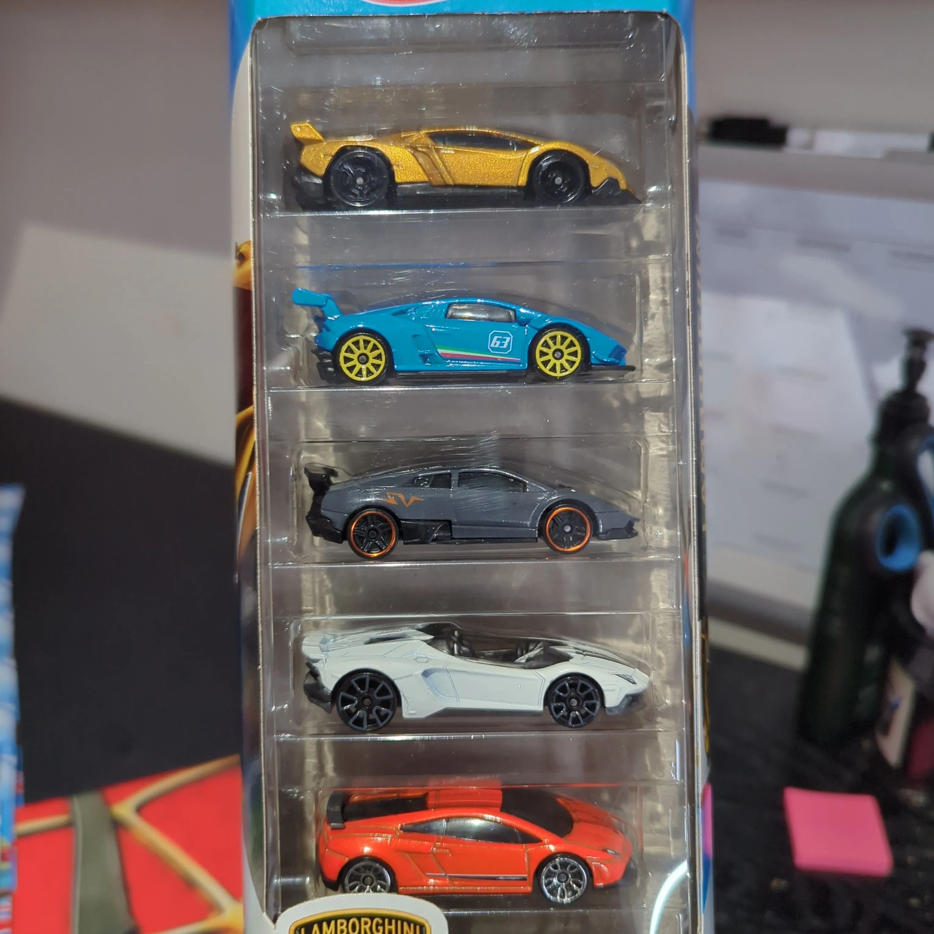 Product image for 5pk HW Lamborghini