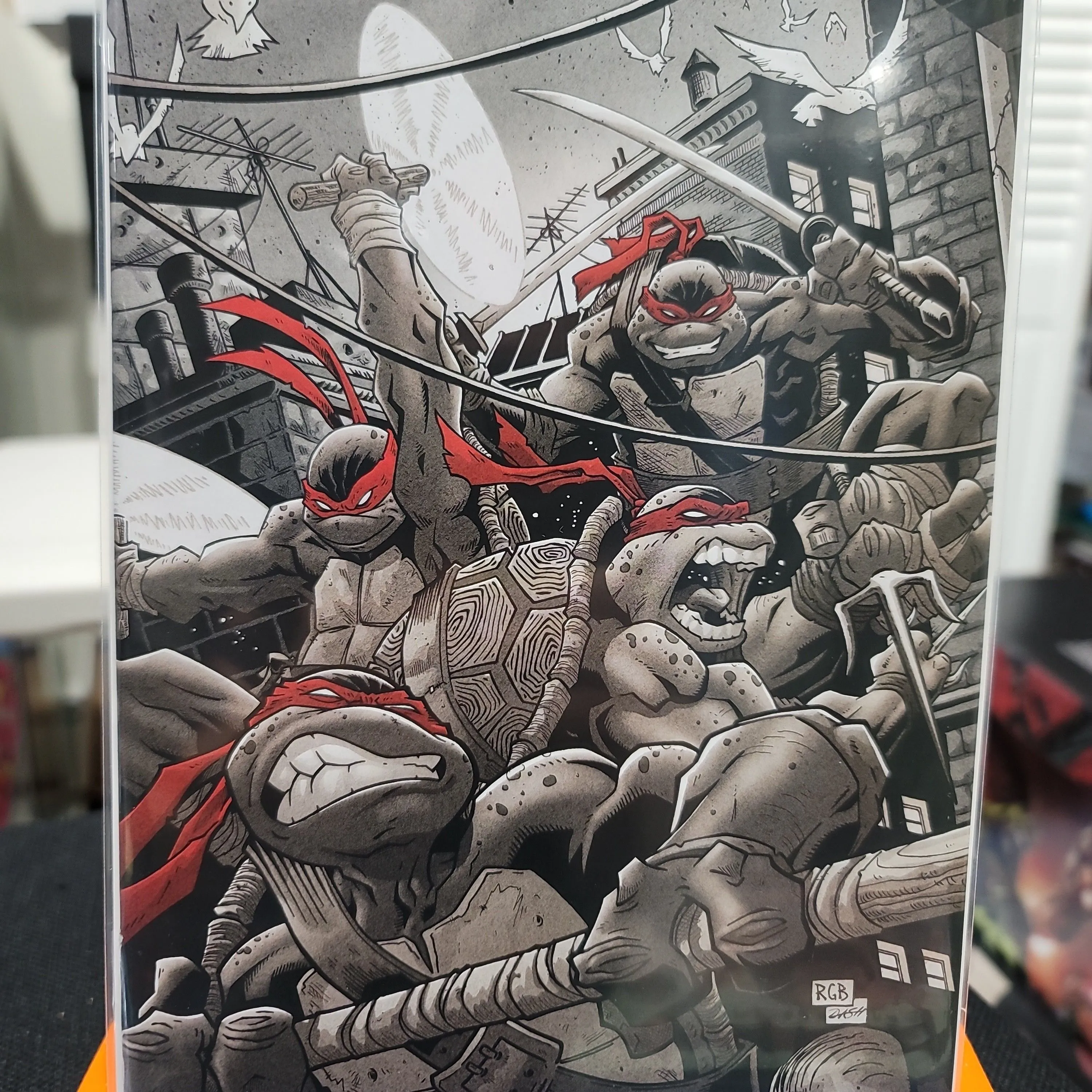 Product image for Teenage Mutant Ninja Turtles 1 - NYCC Exclusive - Ryan G. Browne Variant