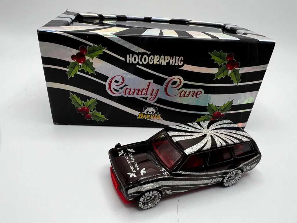 Product image for Dreyla Custom Holographic Candy Cane Series - '71 Datsun 510 Wagon
