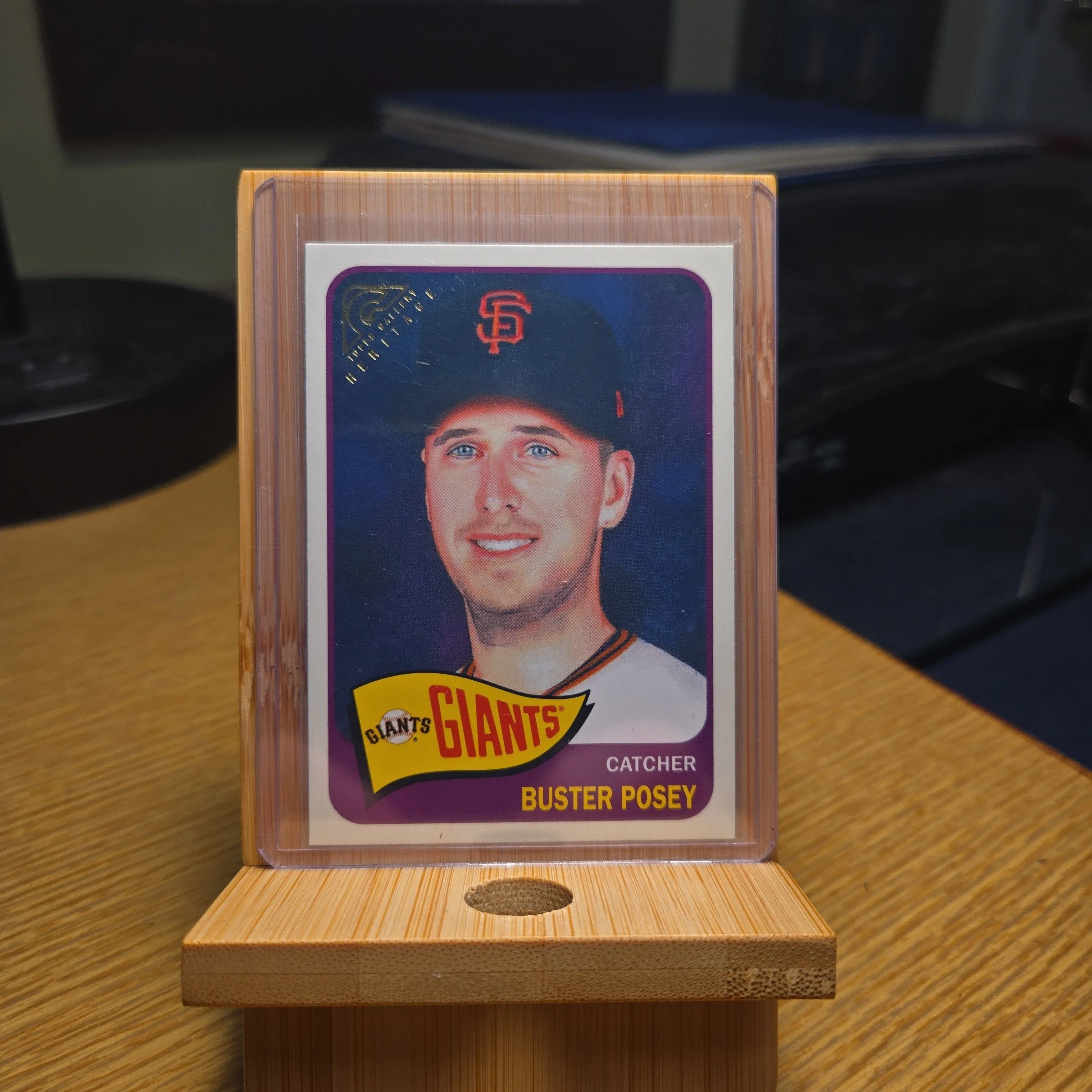 Product image for 2019 Topps Gallery Heritage Buster Posey 