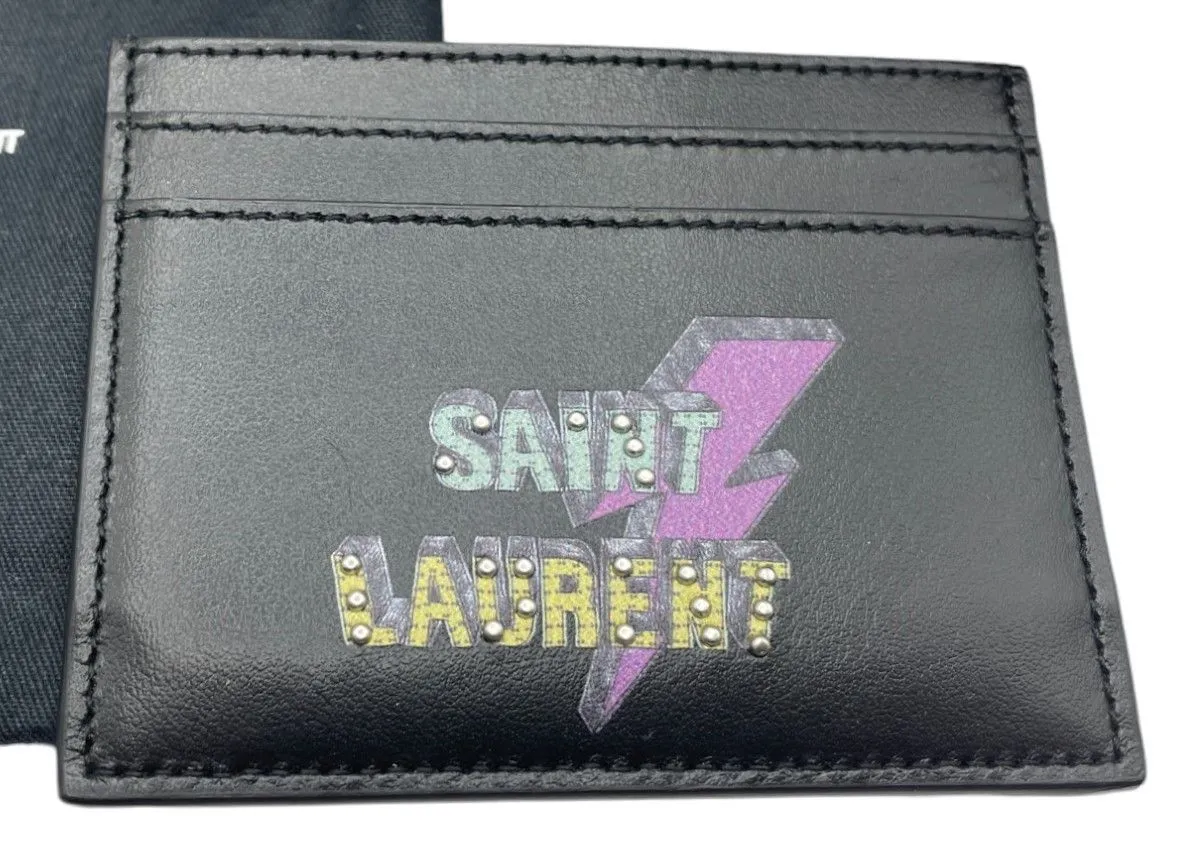 Product image for Saint Laurent Lightening Card Holder