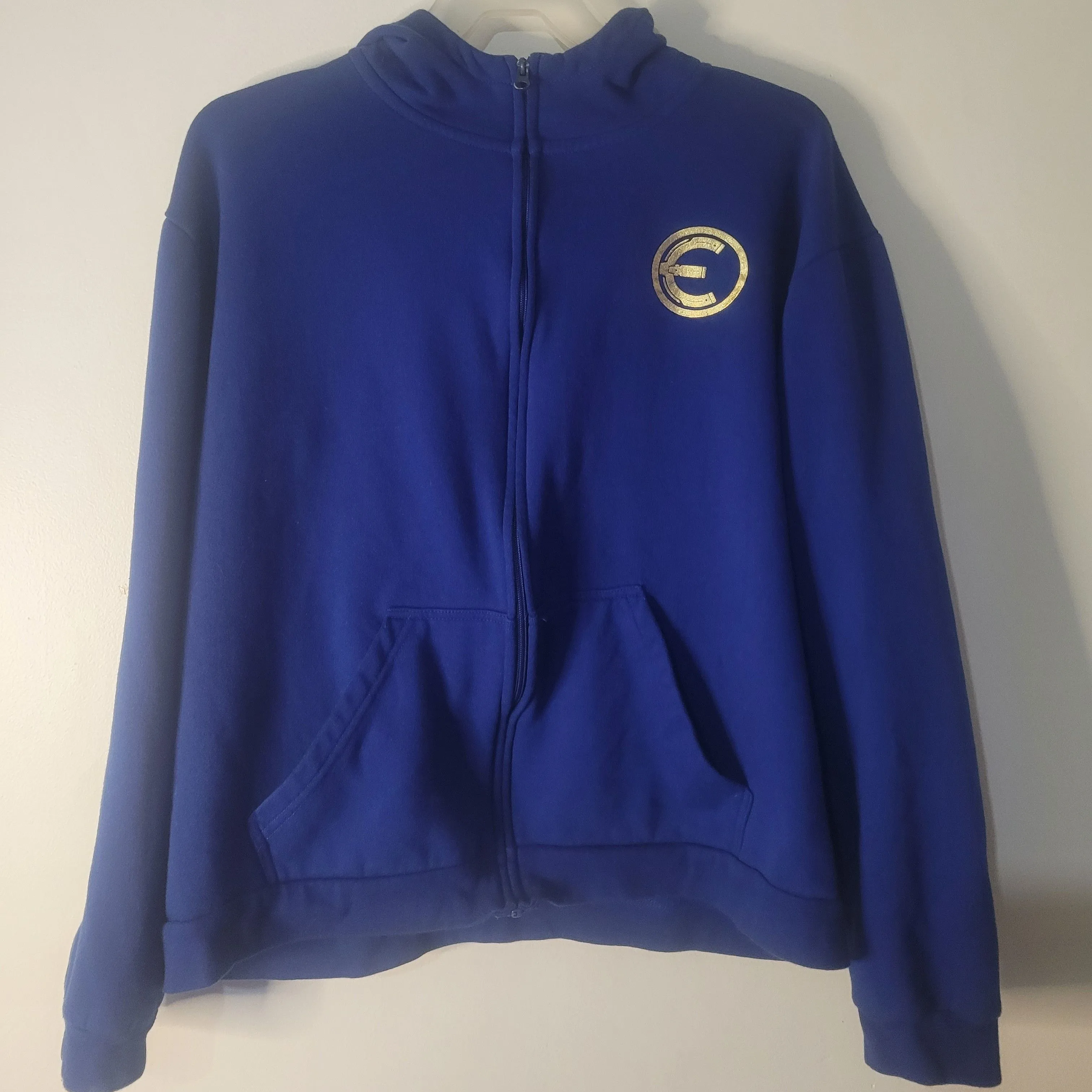 Product image for Marvel Eternals Official Movie Promo Blue Hoodie - Size Men’s XL Superheroes