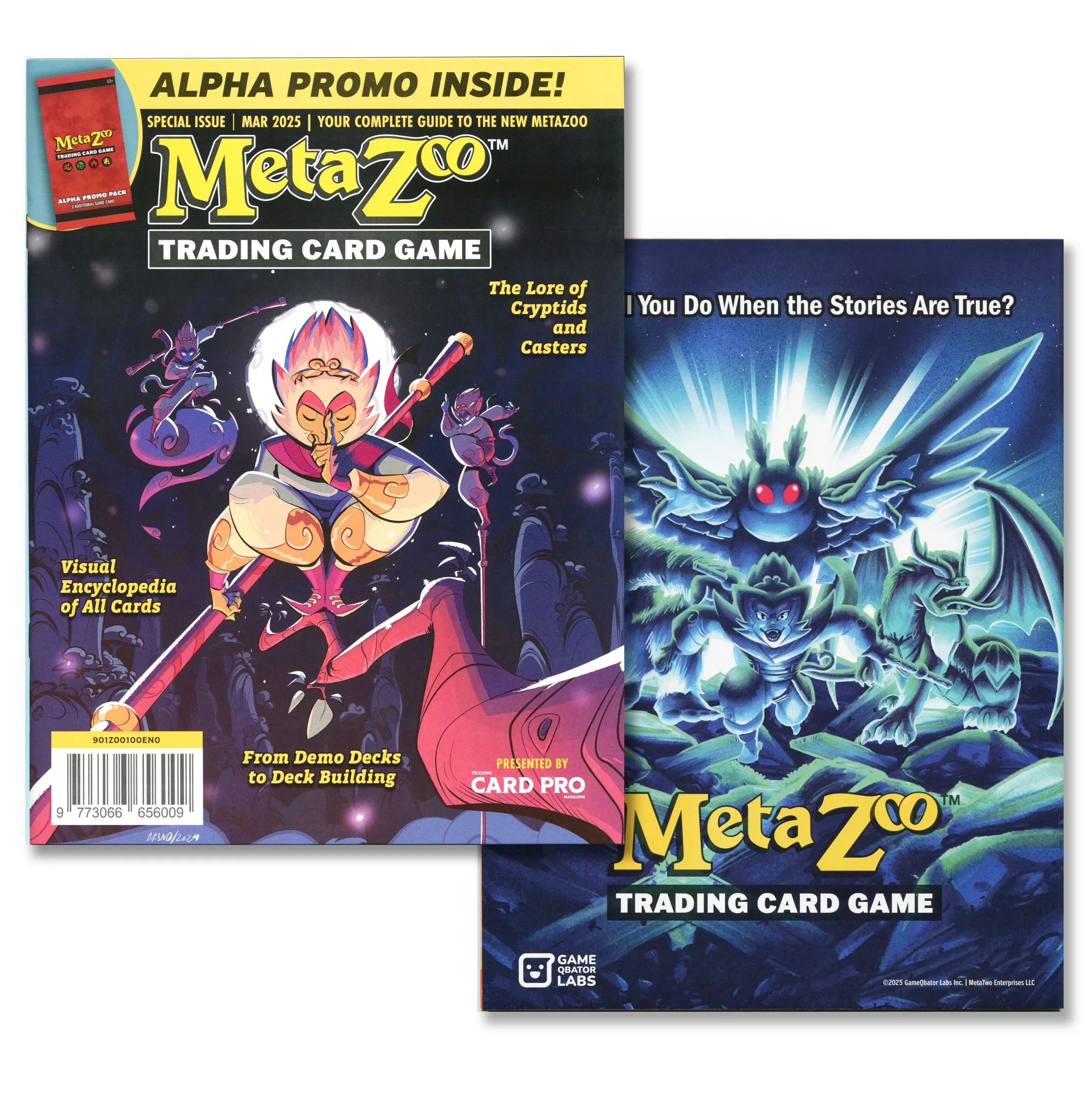 Product image for MetaZoo TCG ALPHA MAGAZINE Special Issue March (2025) *Magazine Only!*