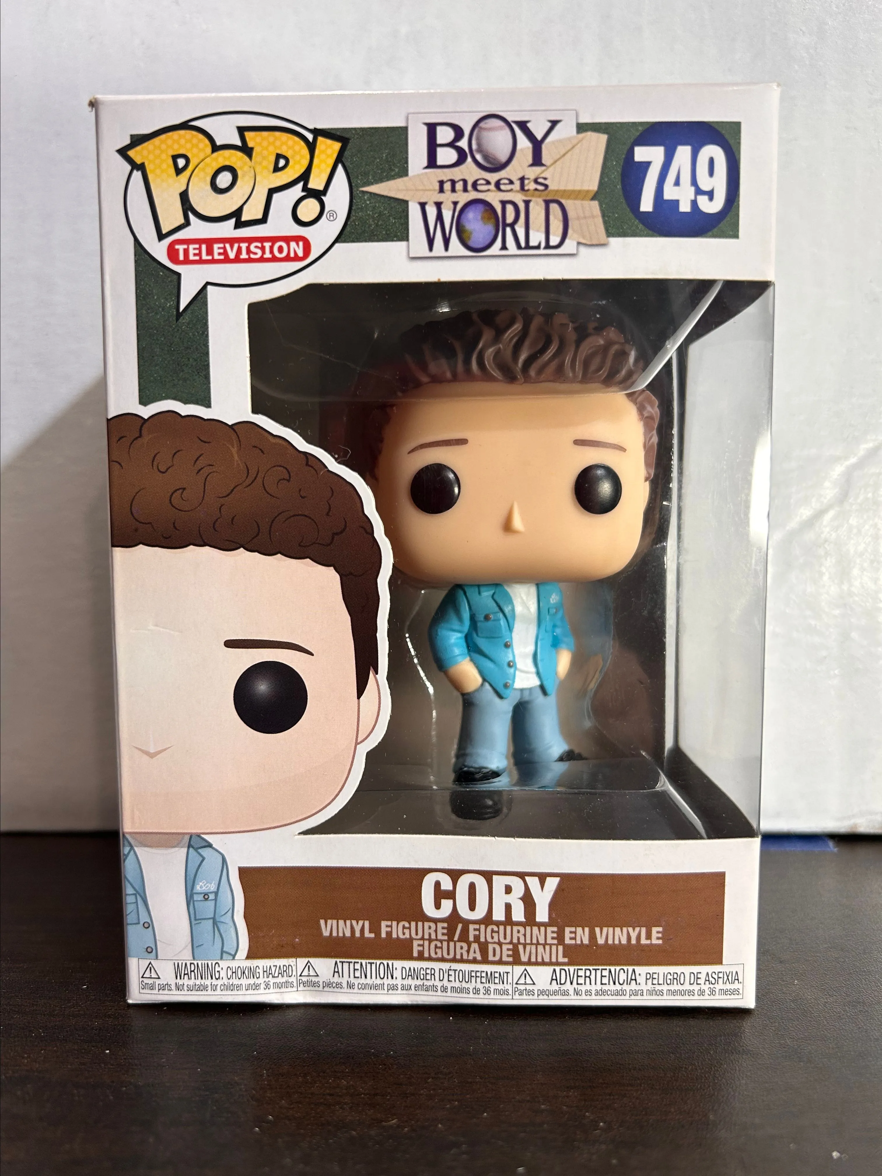 Product image for Cory Boy Meets World 🌎 Television Vaulted Funko Pop 749 With Protector