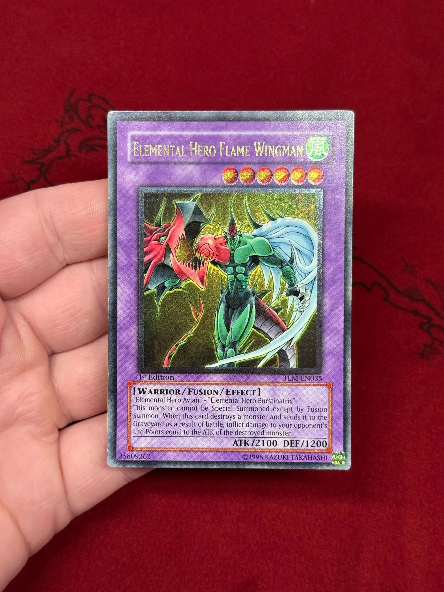 Gold Stamp Slight Foil Shift Elemental HERO Flame Wingman (UTR) - The Lost  Millennium  Whatnot: Shop, Sell, Connect