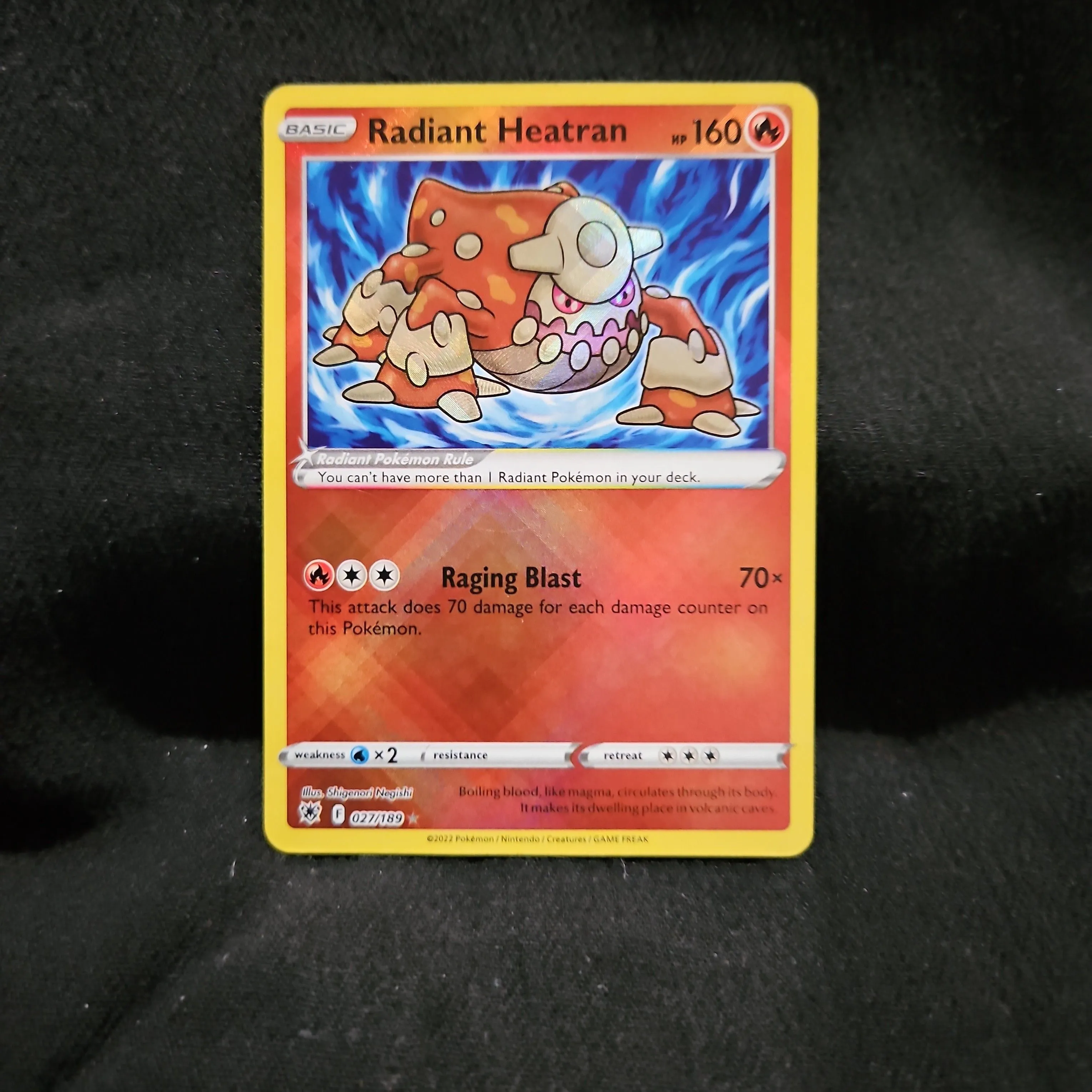 Radiant Heatran - Holofoil - Astral Radiance - 2022 - Pokmon  Whatnot:  Shop, Sell, Connect
