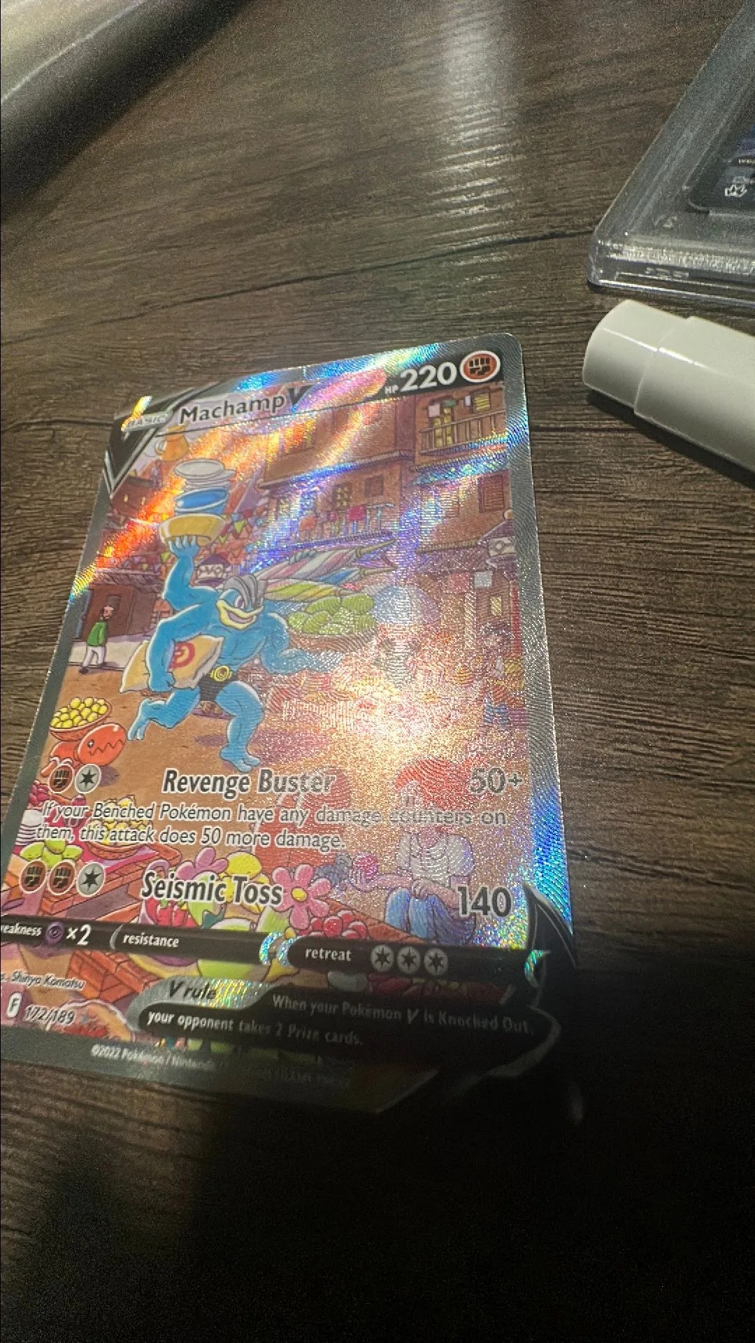 Product image for Machamp V 172/189 Alt Art