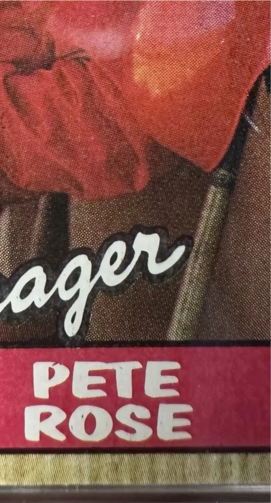1987 Topps Pete Rose Reds #393 Baseball Card RARE Multi ERROR Manager card   Whatnot: Shop, Sell, Connect