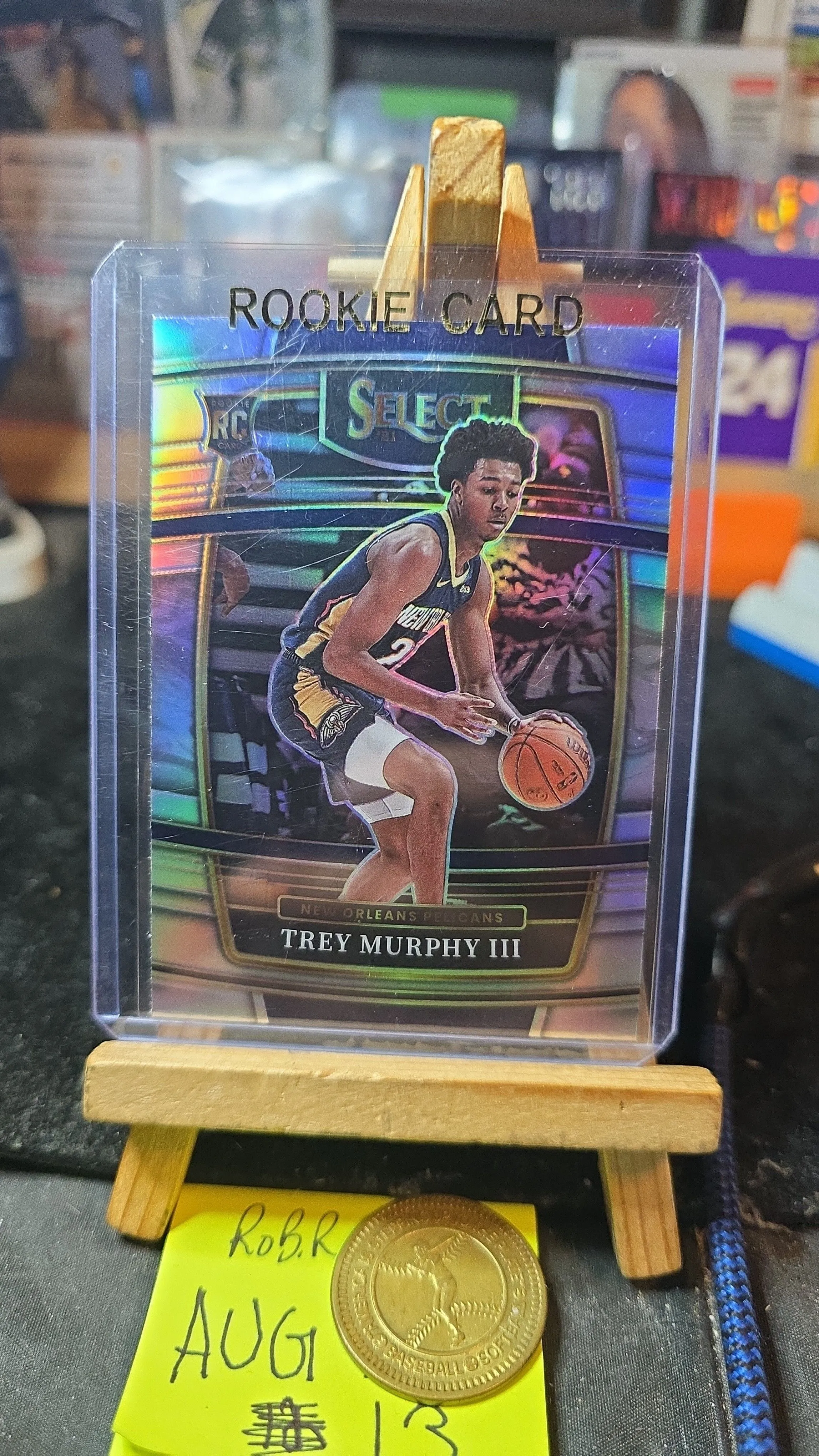 Product image for 2021-22 panini select silver TREY MURPHY III RC