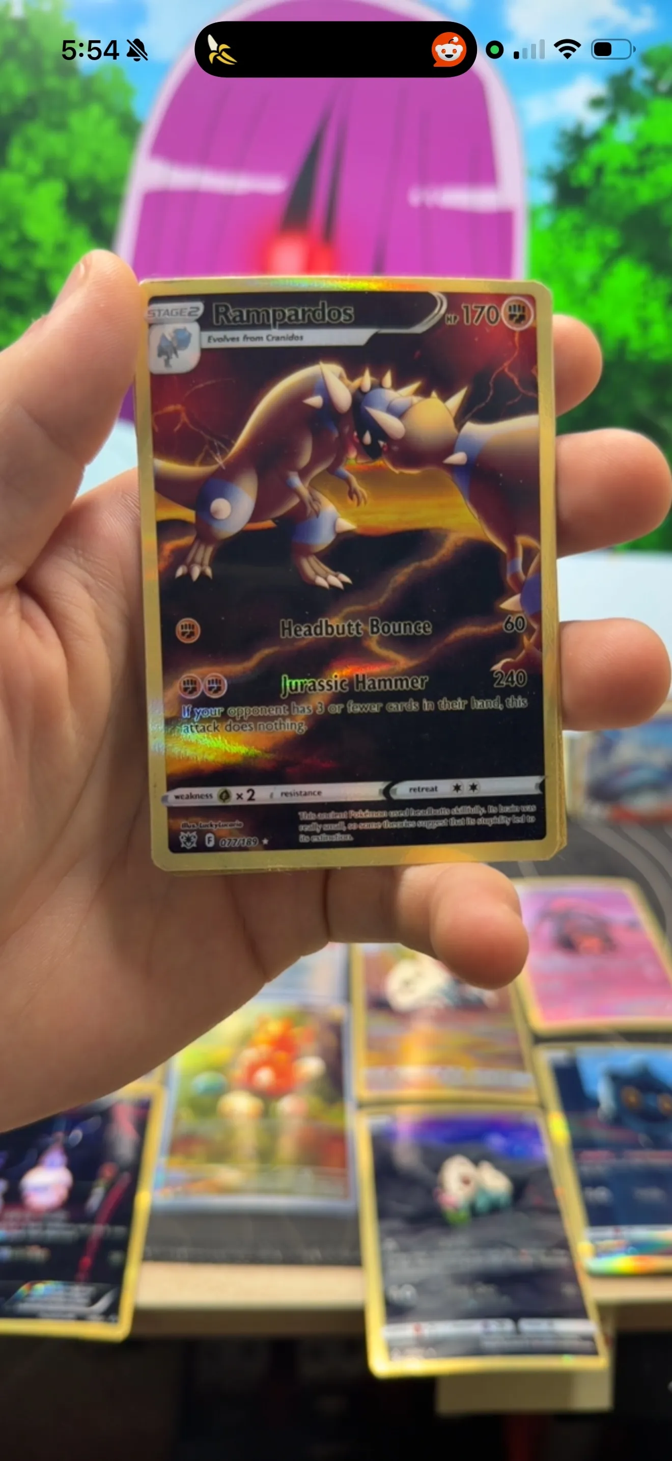 pokemon rampardos card Pokemon Card Rampardos Lv.48 DP2 468 Holo Rare 2007 EX Japanese s976 main image 0