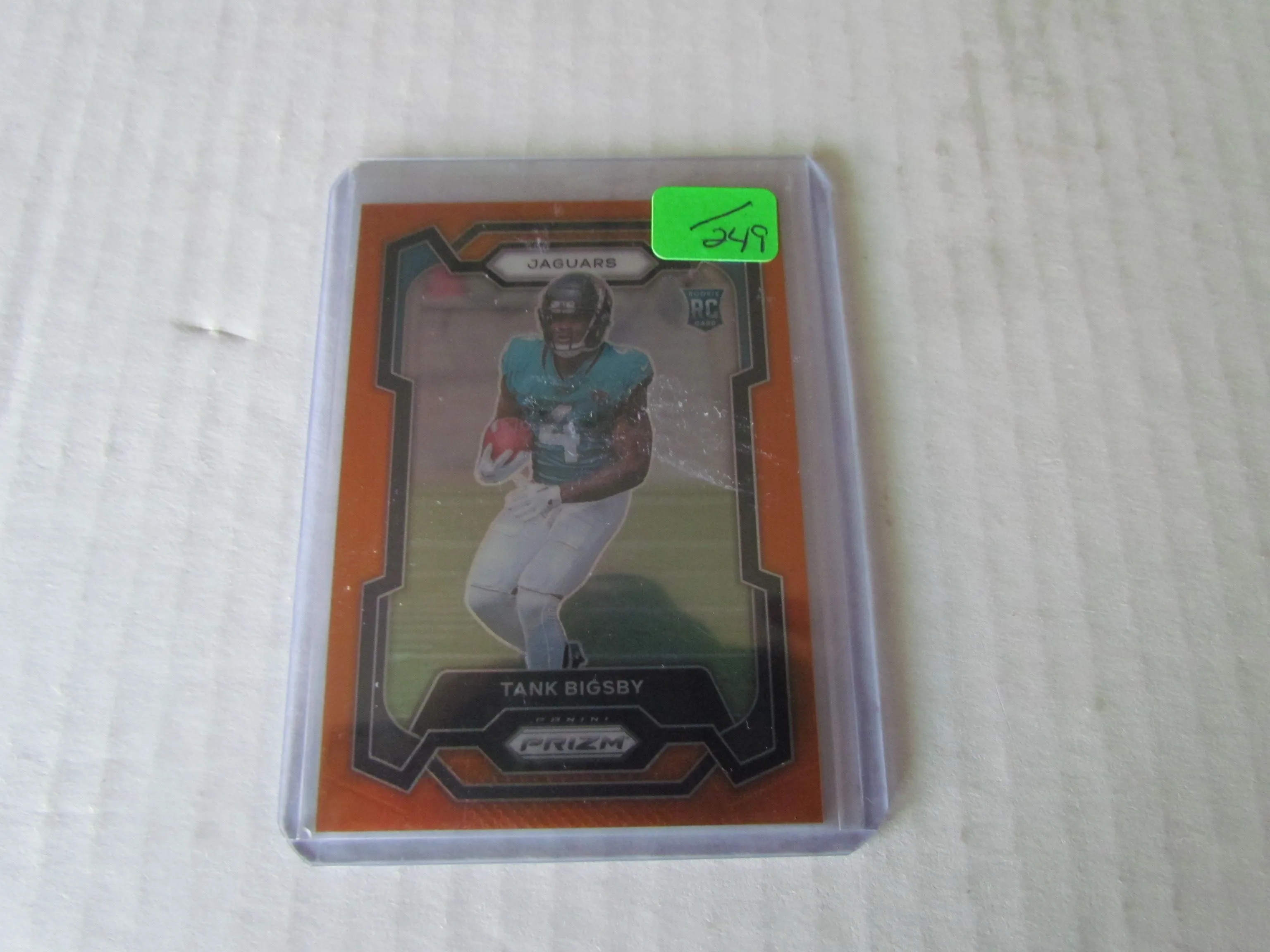 Product image for 2023 PRIZM ORANGE TANK DELL NUMBERED 177/249