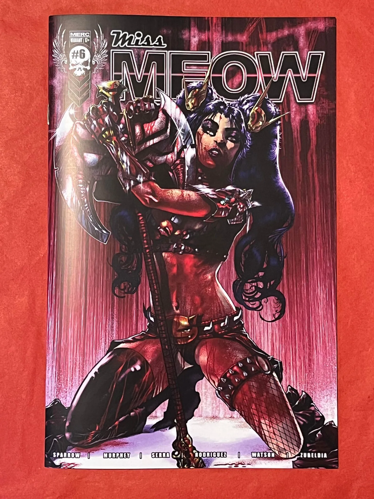 Product image for Miss Meow 6 Kickstarter Launch Special Massacre title dress