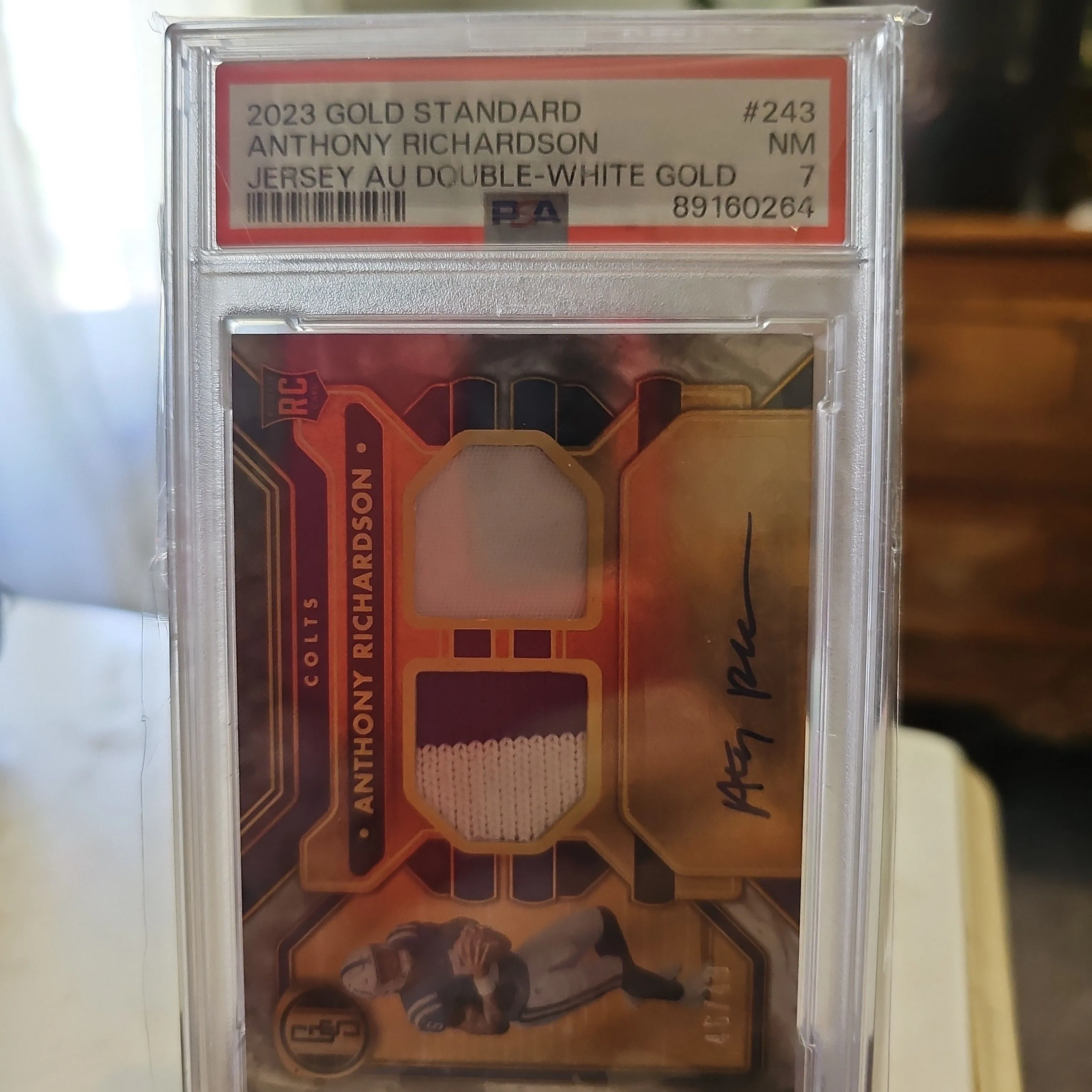 Product image for anthony richardson gold select rpa