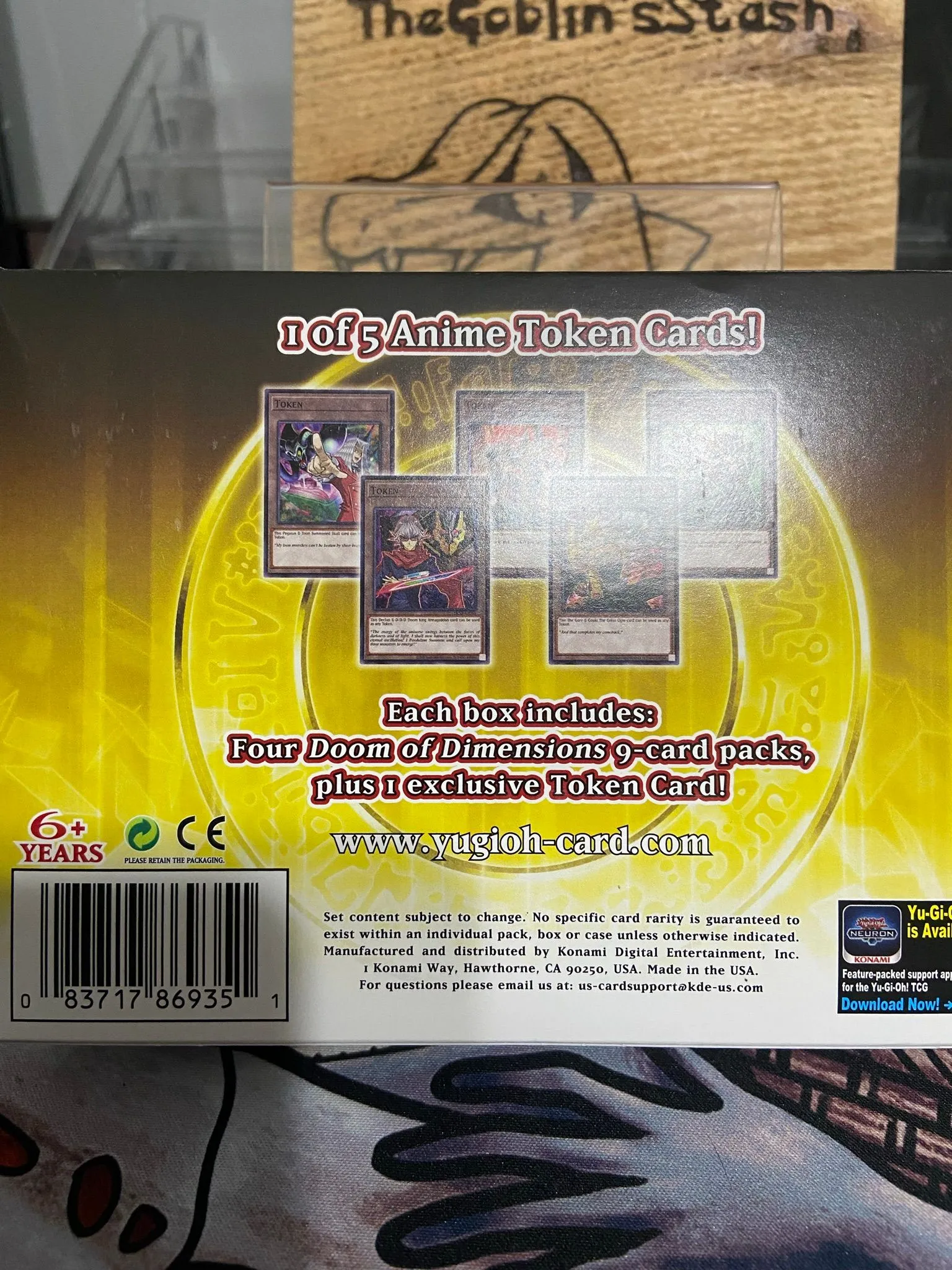 yugioh doom of dimensions booster box Expect cards so dastardly theyll demolish thedefining divisions of the different Dueling dimensions Yu-Gi-Oh! OCG: Duel Monsters -