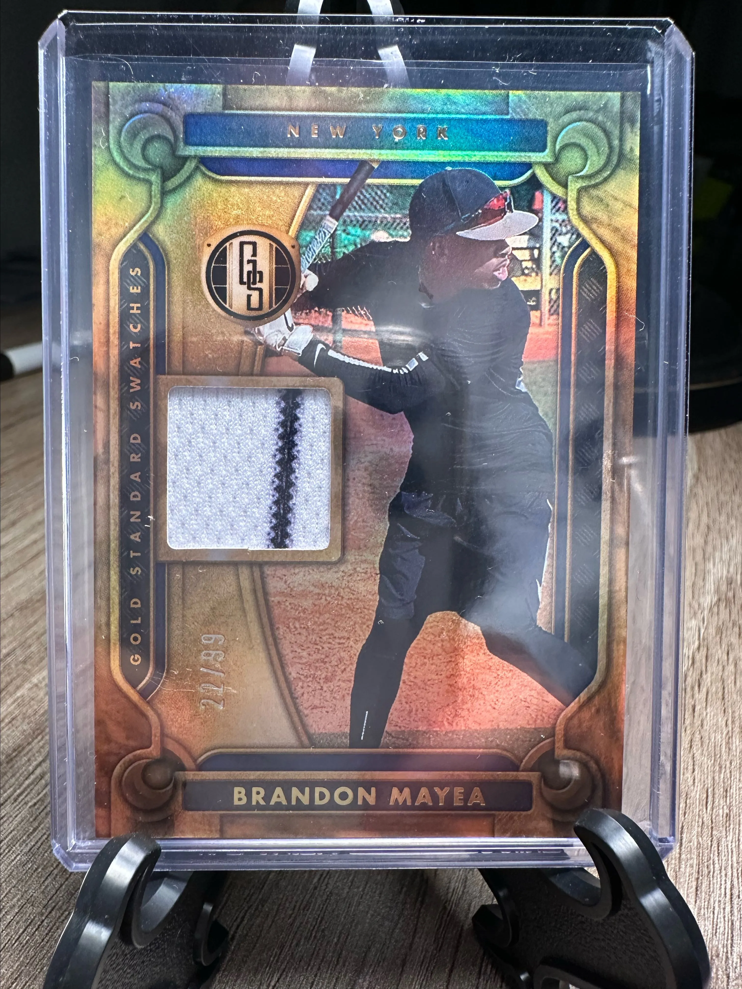 Product image for Brandon Mayea Pinstripe Patch /99