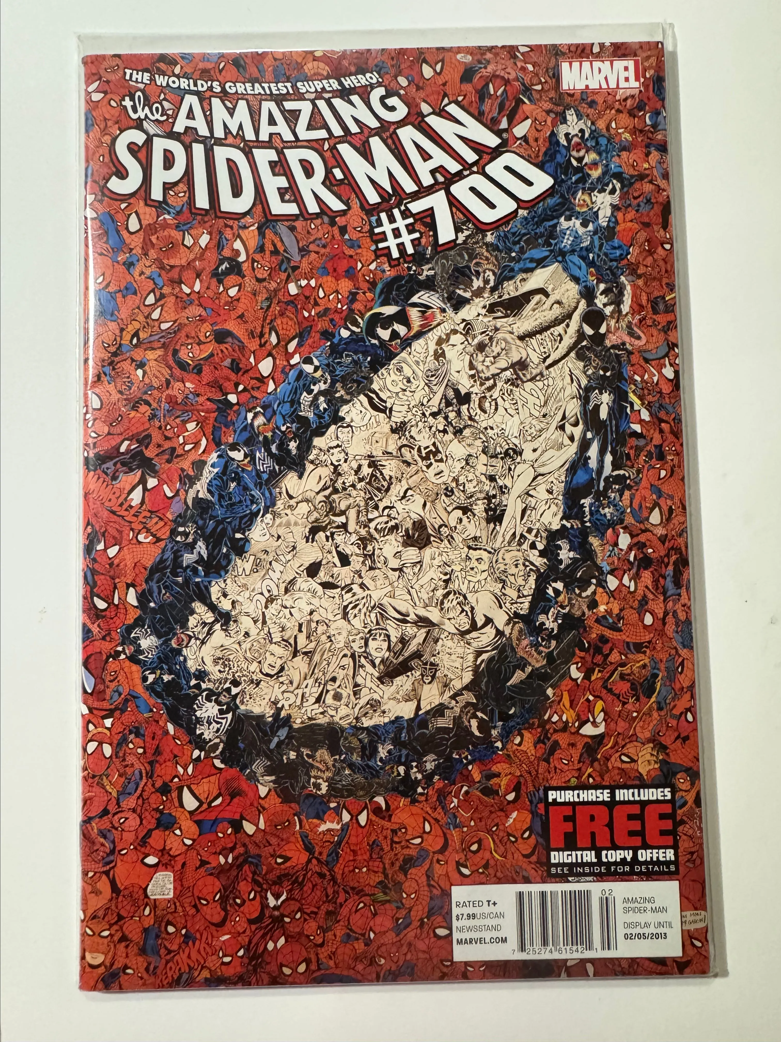 Product image for Amazing Spider-Man #700 – Death of Peter Parker! 🔥 Doc Ock Becomes Superior Spider-Man! KEY!