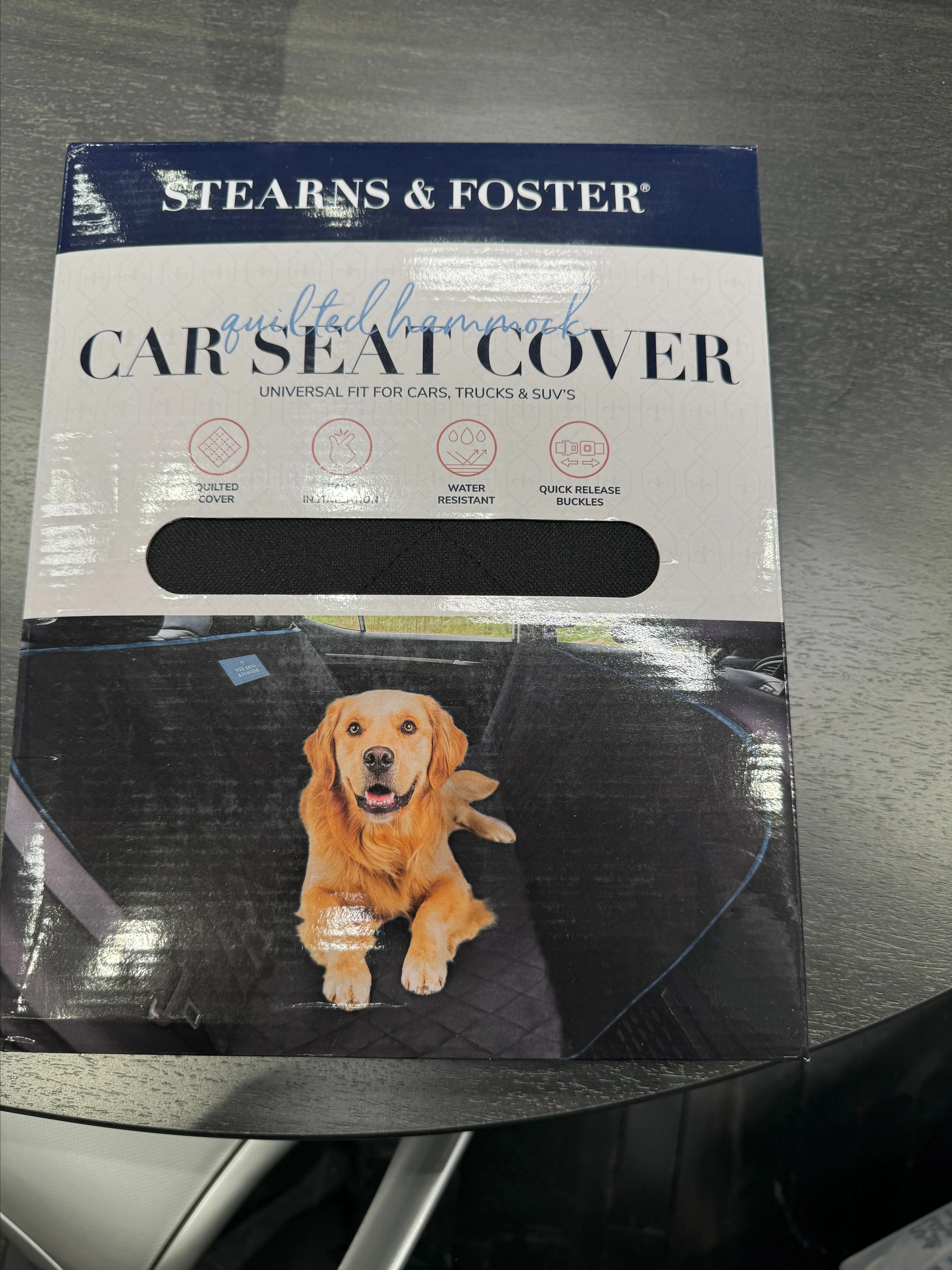 Product image for Sterns & Foster Pet Car Seat Cover
