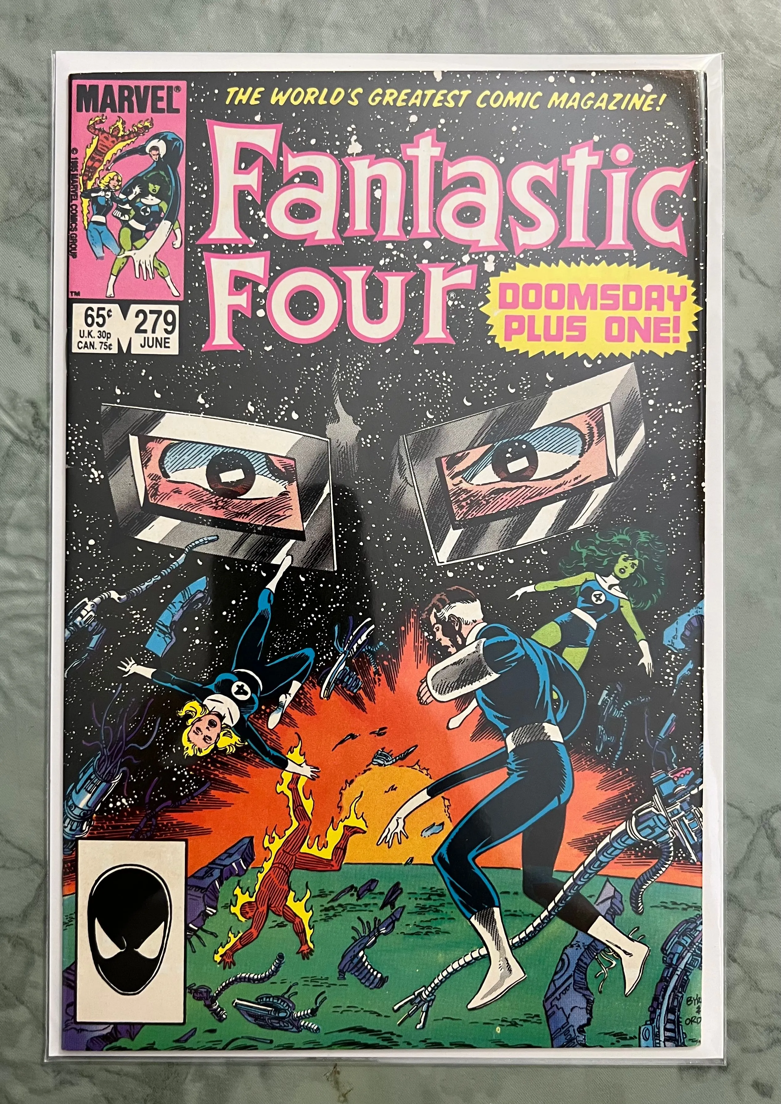 Product image for FANTASTIC FOUR 279 DOCTOR DOOM 1985