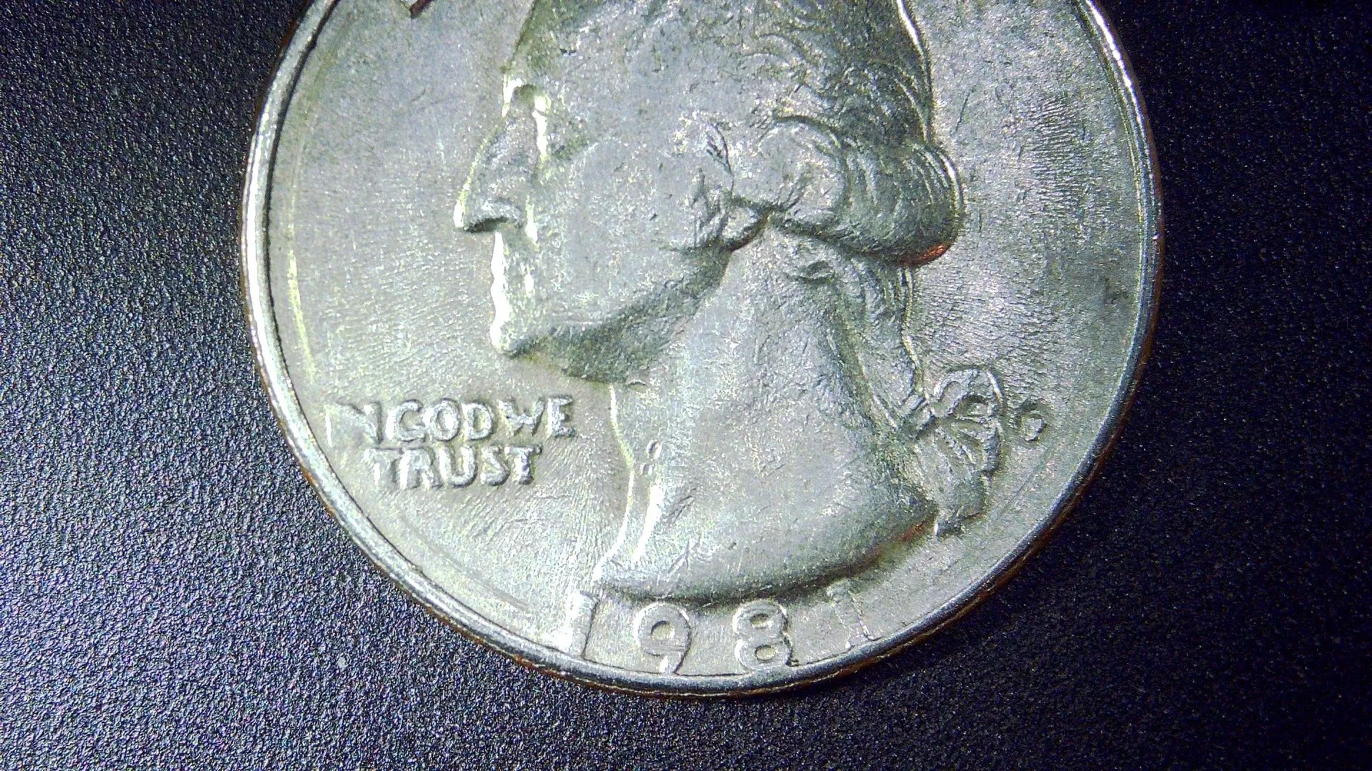 Product image for 81P D.D. Error coin