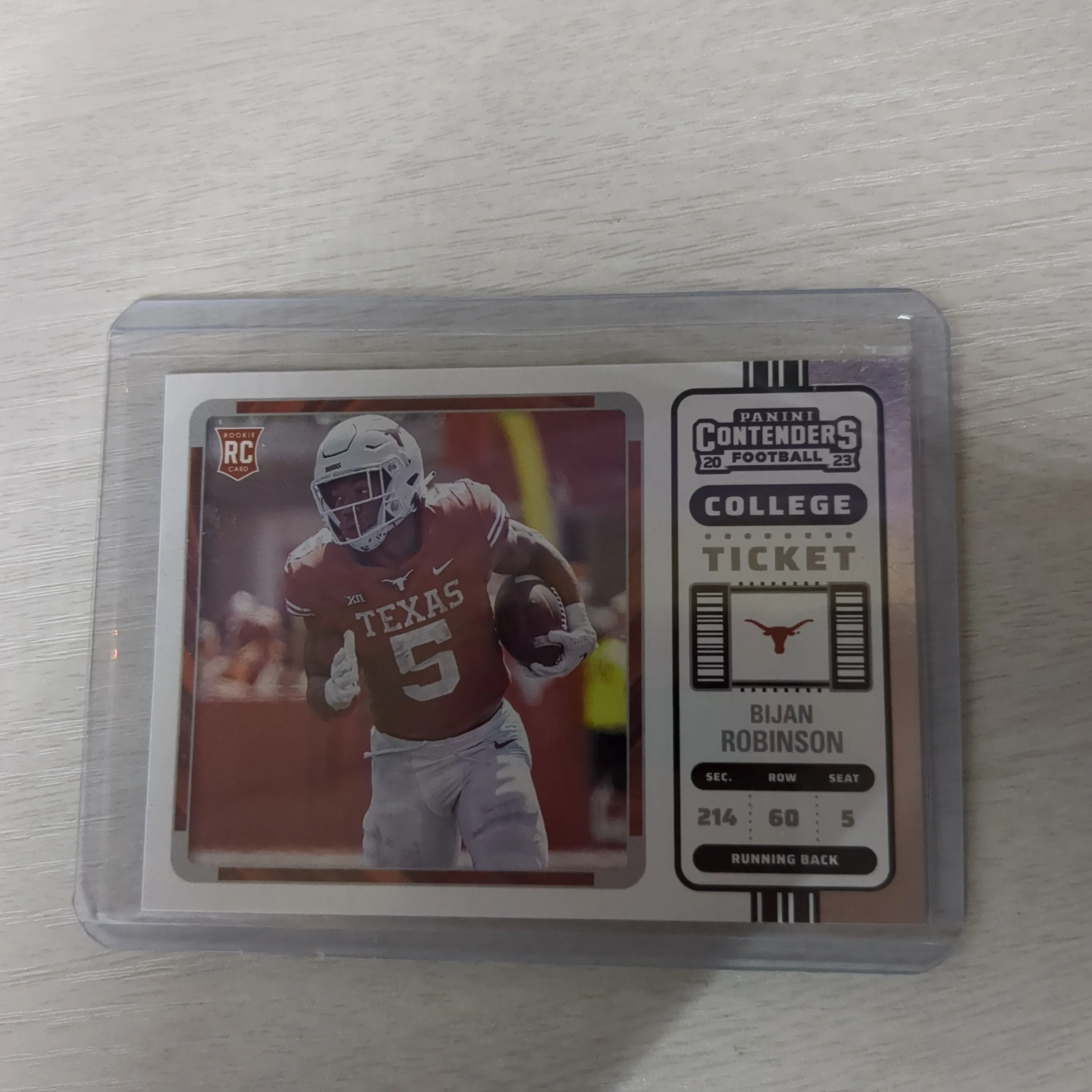 Product image for 2023 Panini Chronicles contenders draft picks Bijan Robinson