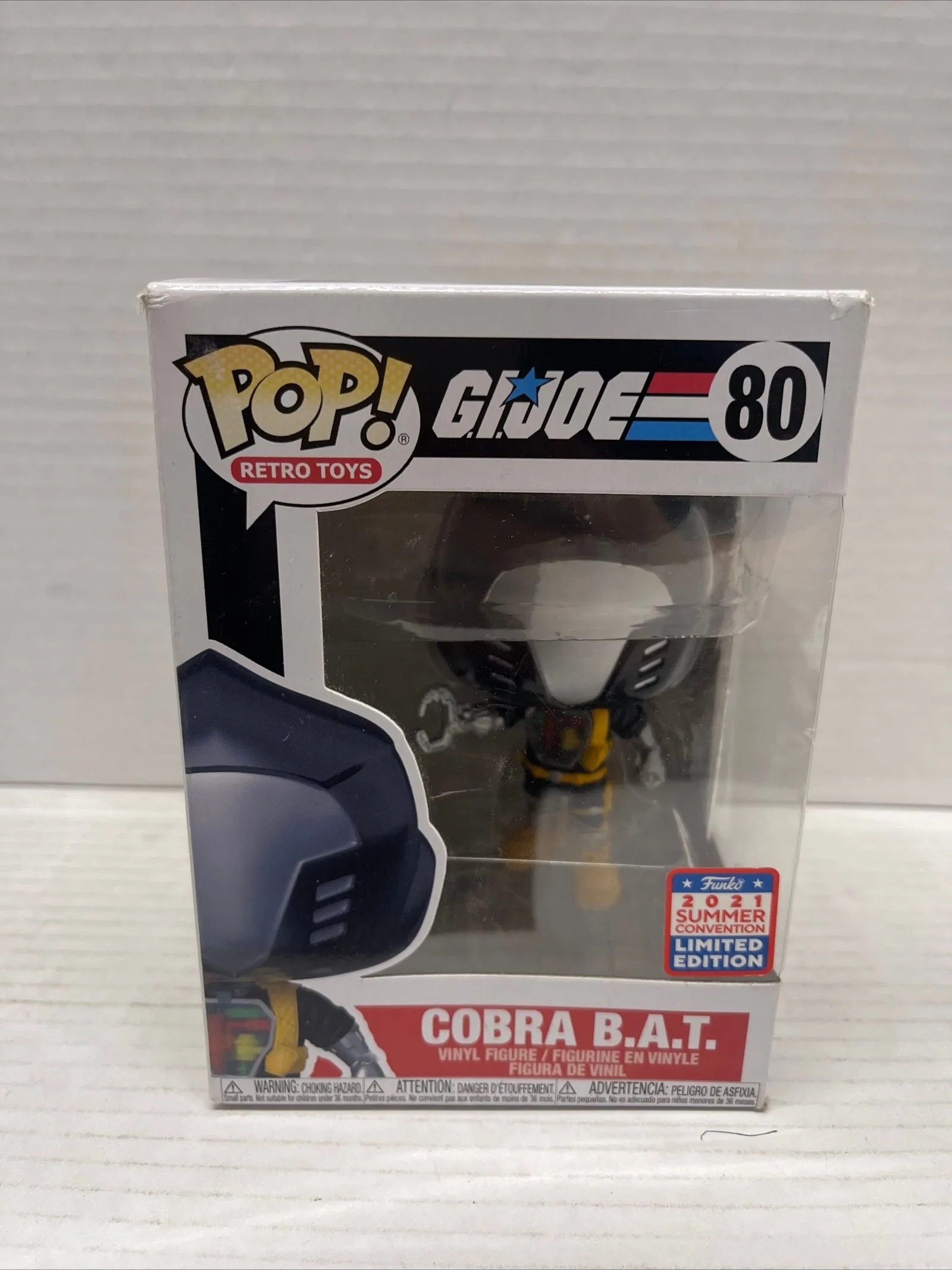 Product image for Funko Pop! Vinyl: G.I. Joe - Cobra B.A.T - San Diego Comic Con Walmart...