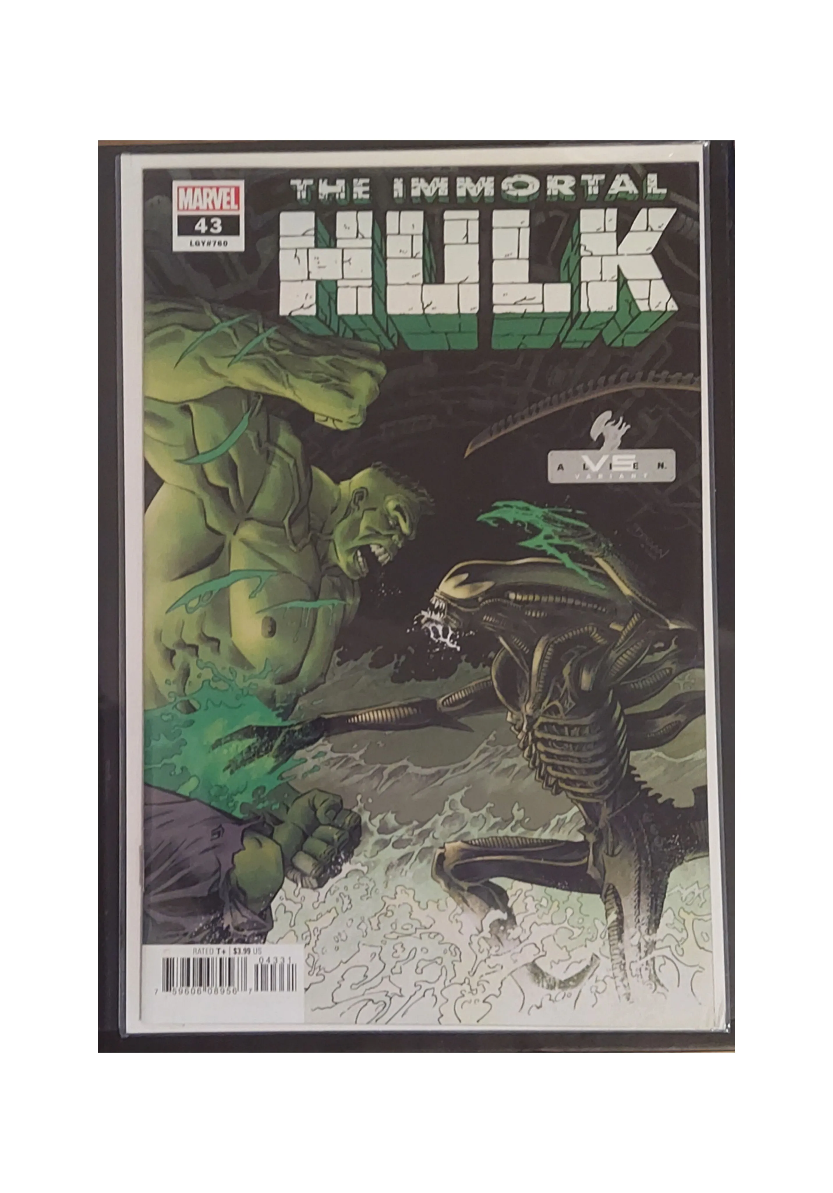 Product image for Immortal Hulk #43 Alien Variant