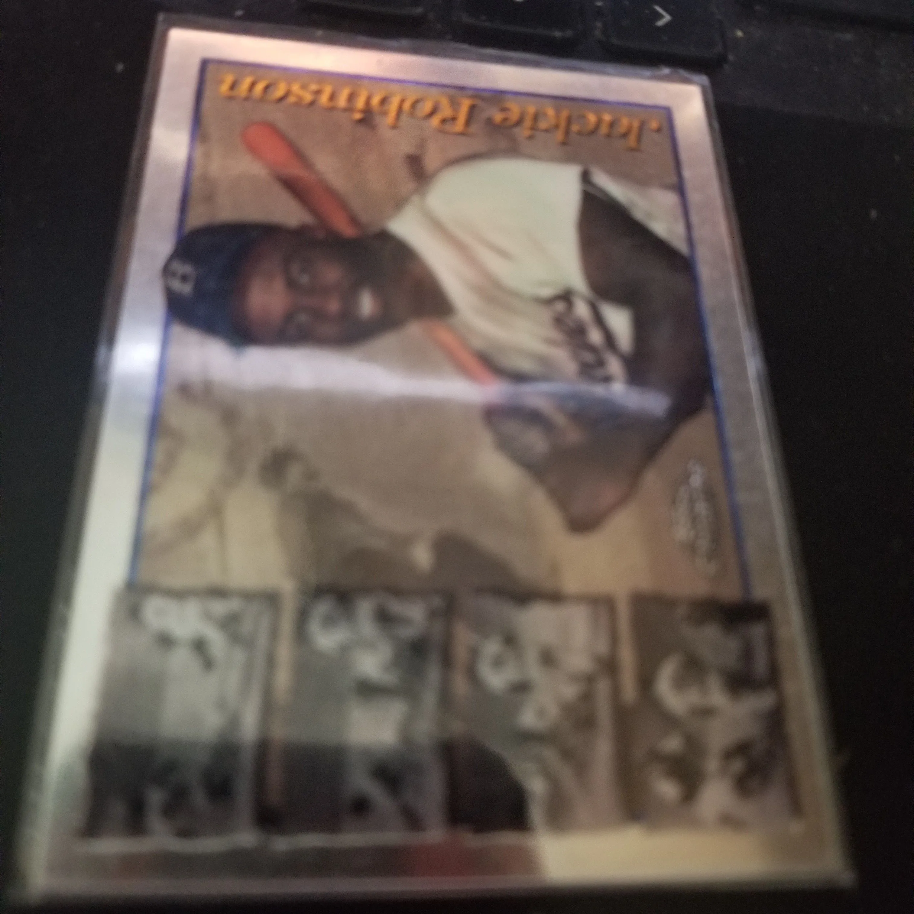 Product image for Jackie Robinson 1997 topps chrome dodgers
