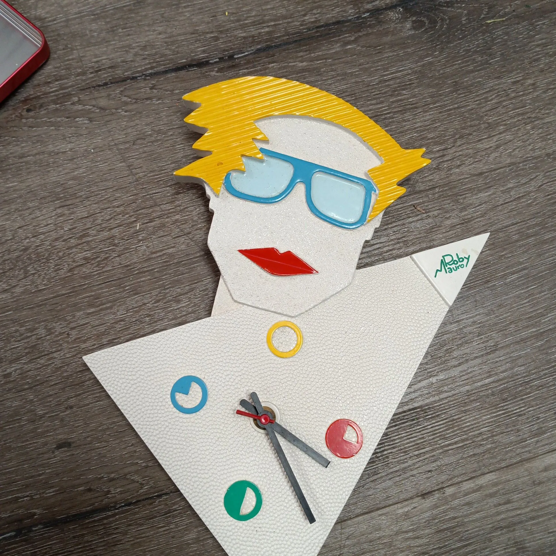 Product image for fabulous 80's clock