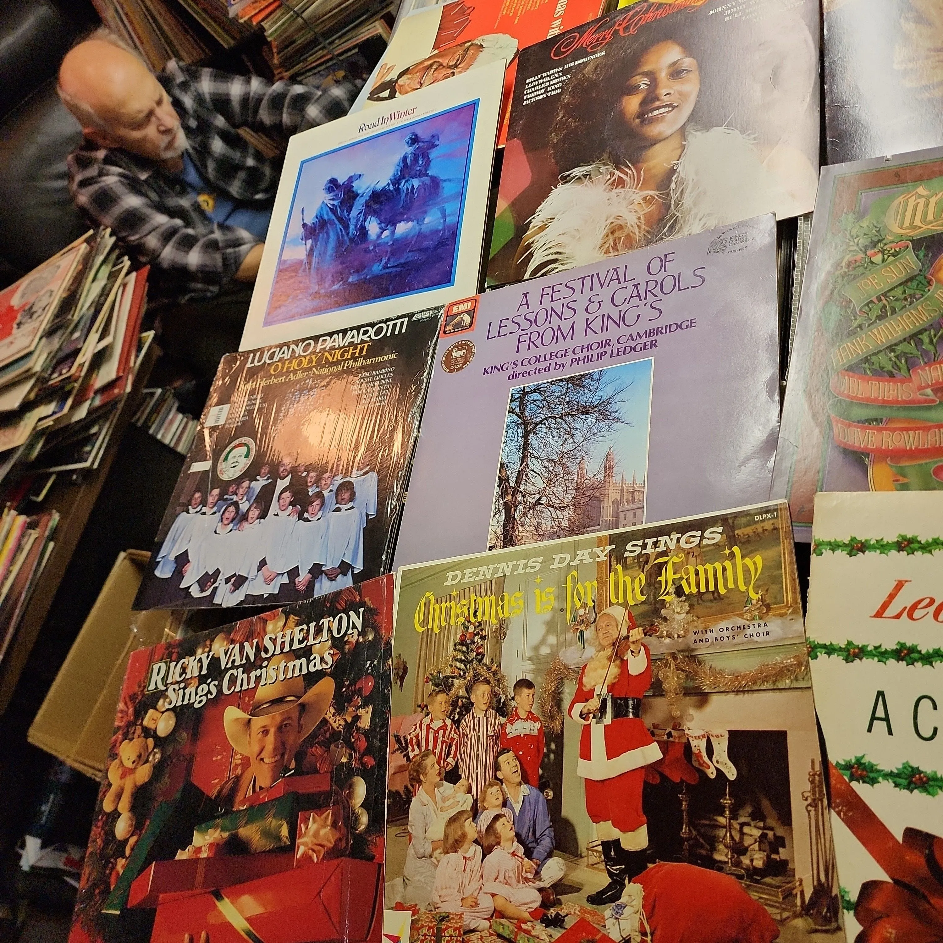 Product image for Christmas  records $5 each 3 for $10( Box 1)