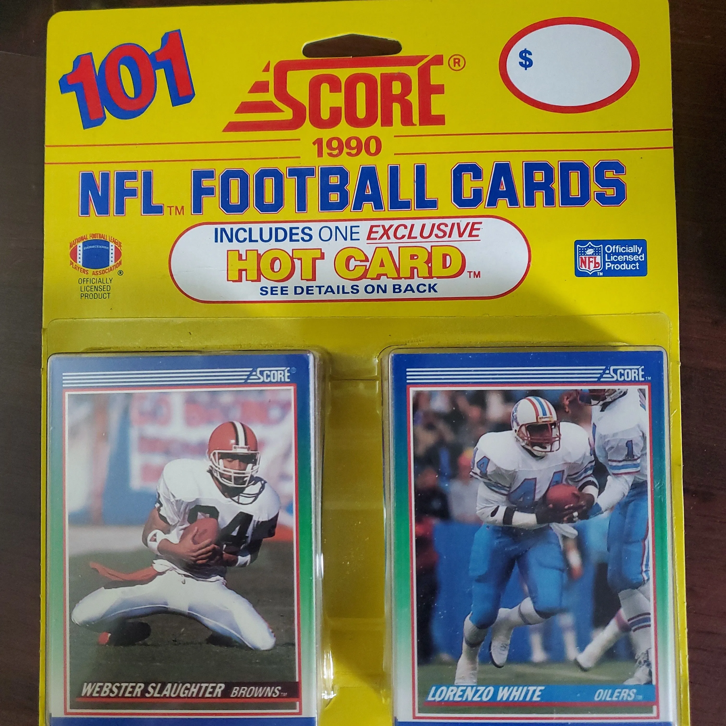 Product image for 1990 Score Football Blister Pack