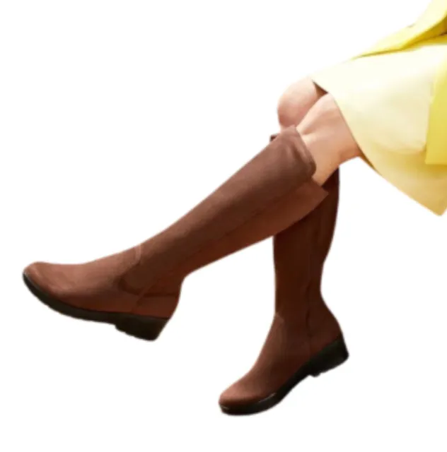 Product image for Bzees Brandy Knee High Boots Size 9W 9 Wide Brown