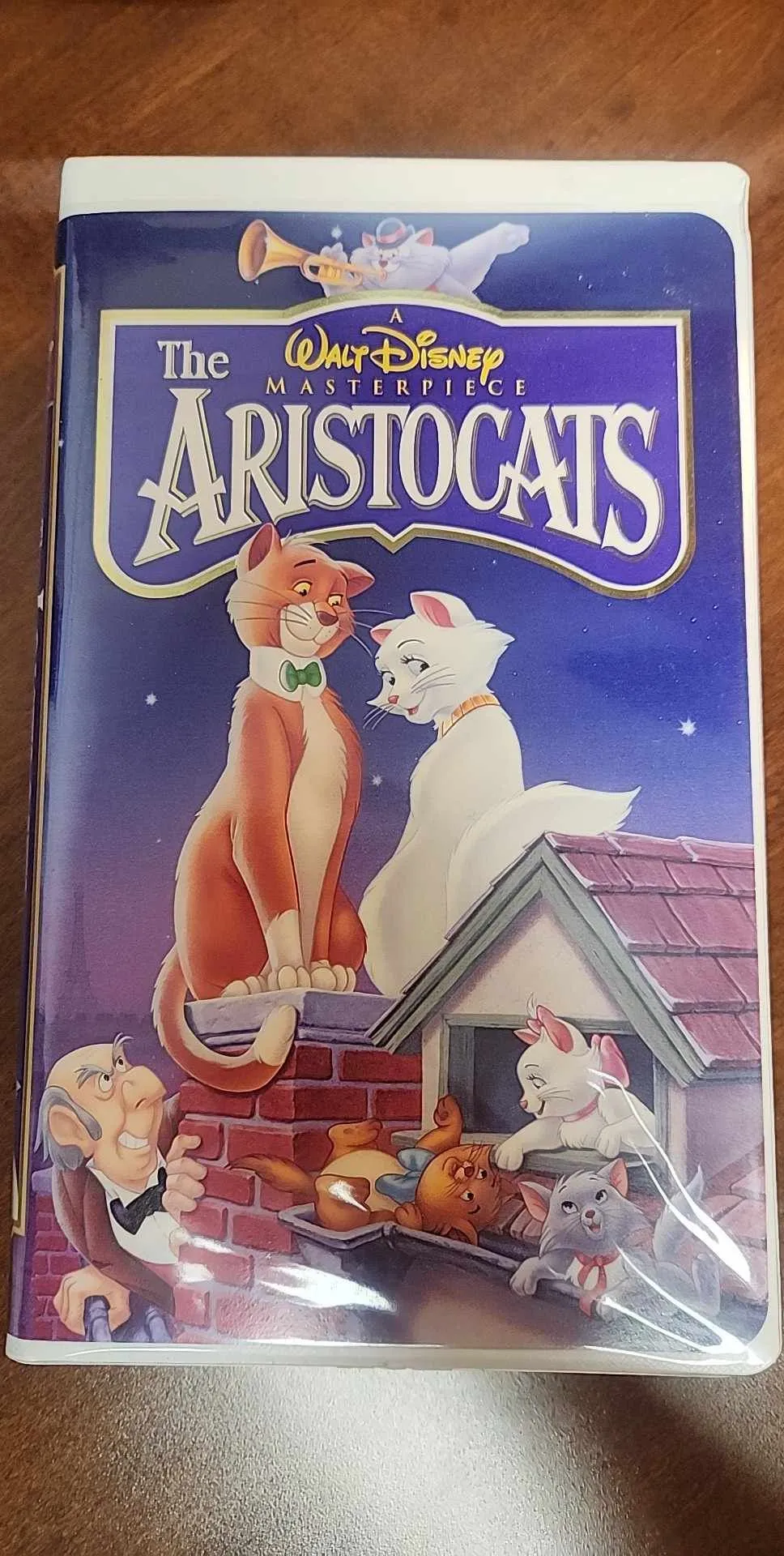 Product image for The Aristocats Disney VHS Walt Disney Masterpiece Collection 