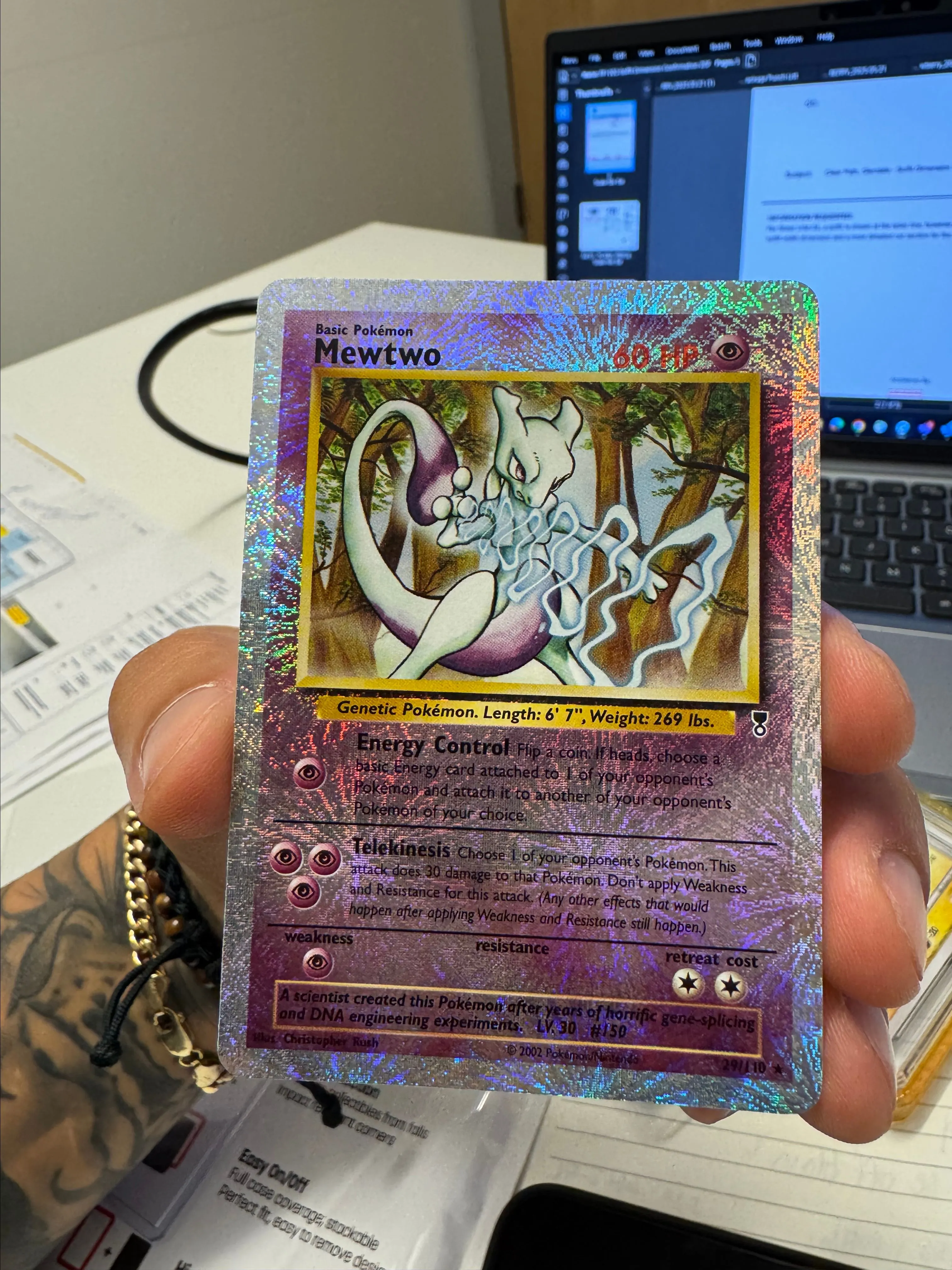 Mewtwo (reverse holo) #29 Legendary  Whatnot: Shop, Sell, Connect