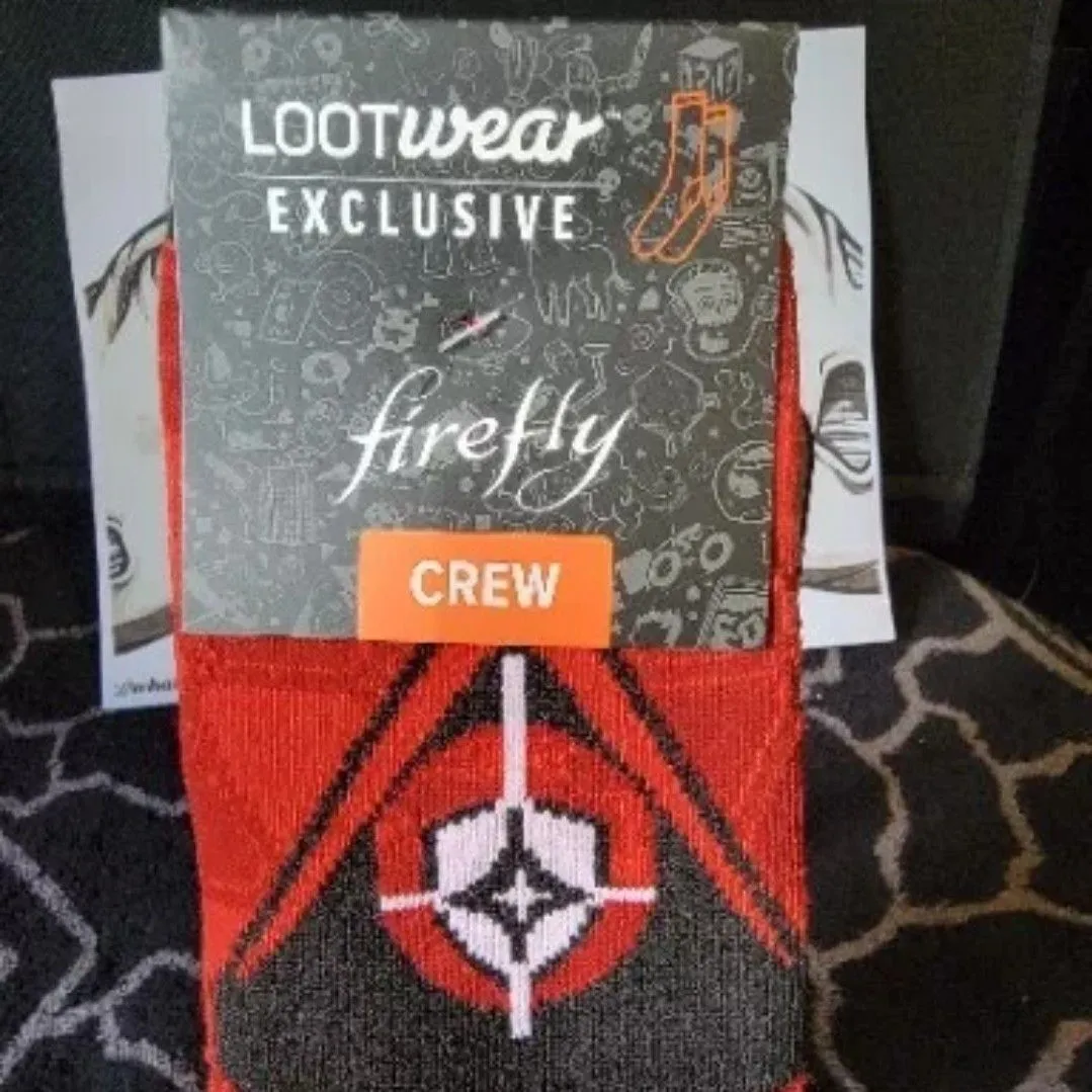 Product image for Firefly Crew Socks NEW Lootwear Exclusive