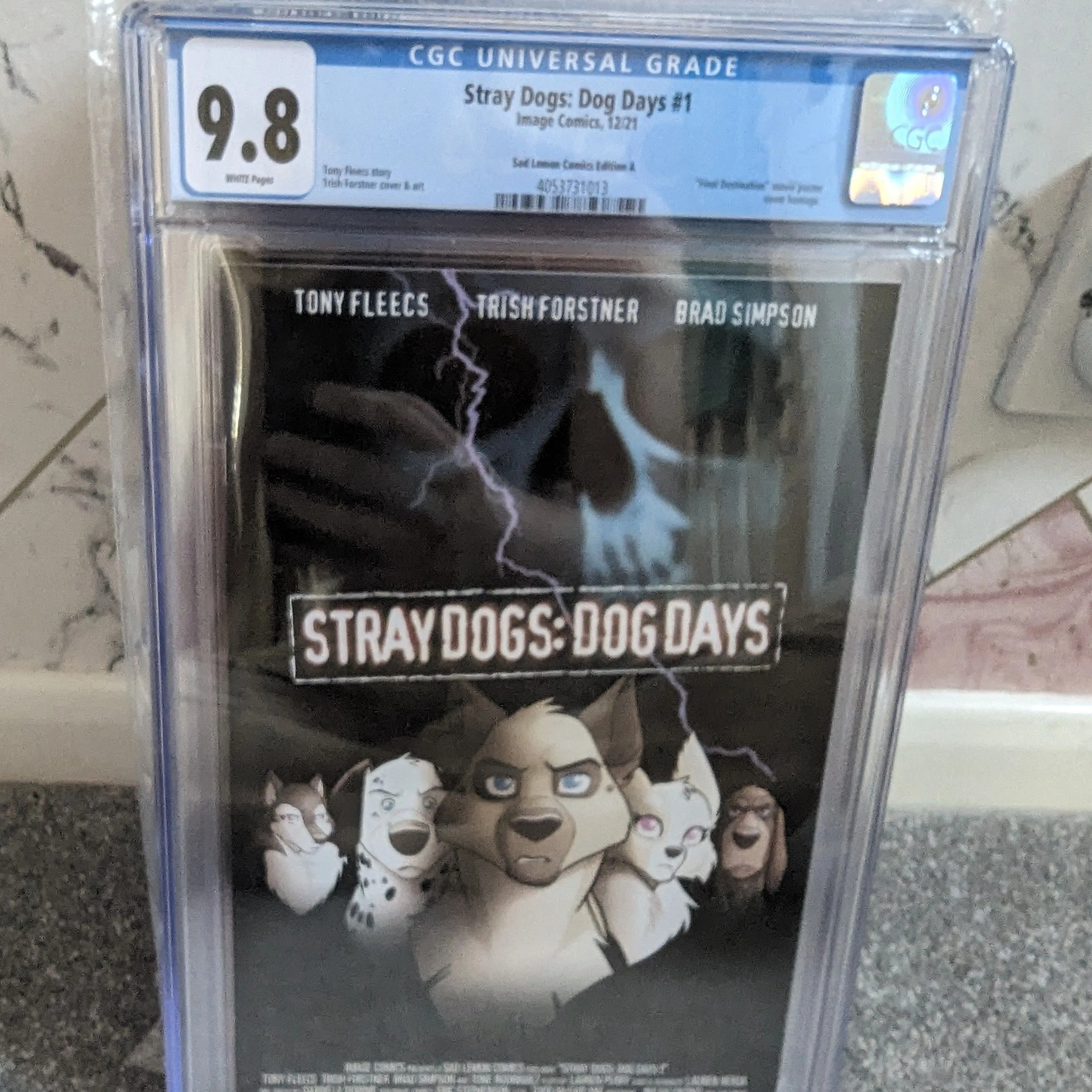 Product image for Stray Dogs: Dog Days #1 CGC 9.8 Final Destination Horror Homage Ltd 750🔥