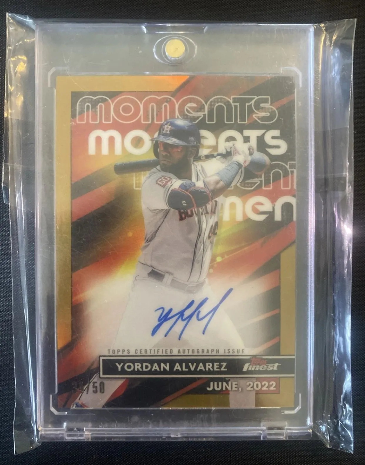 Product image for Yordan Alvarez Auto /50