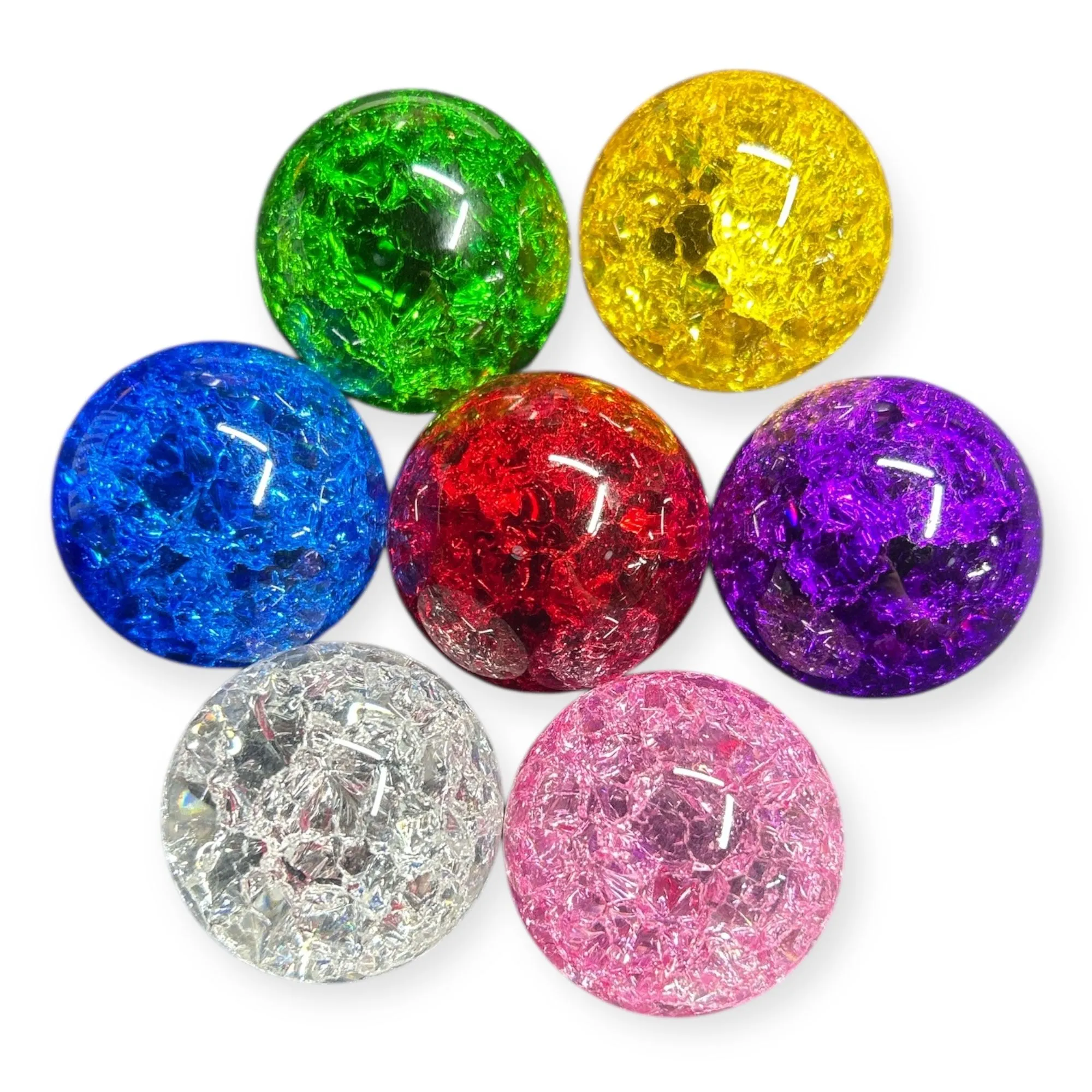 Product image for Crackle Quartz Sphere (40mm)