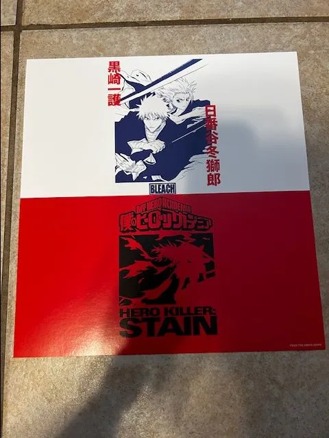 Product image for GameStop Promo Poster Bleach & My Hero Academia