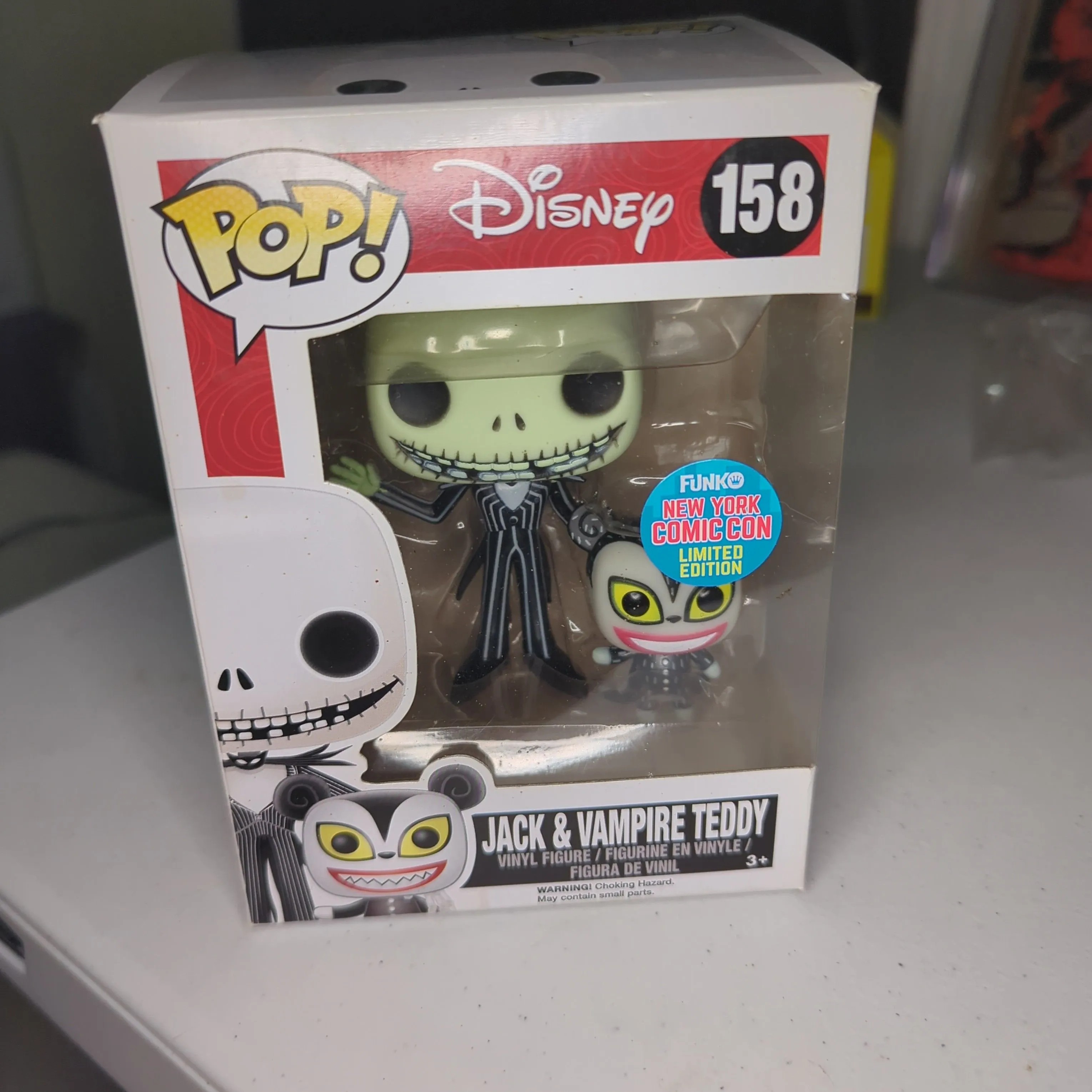 Product image for Jack Skellington & Vampire Teddy