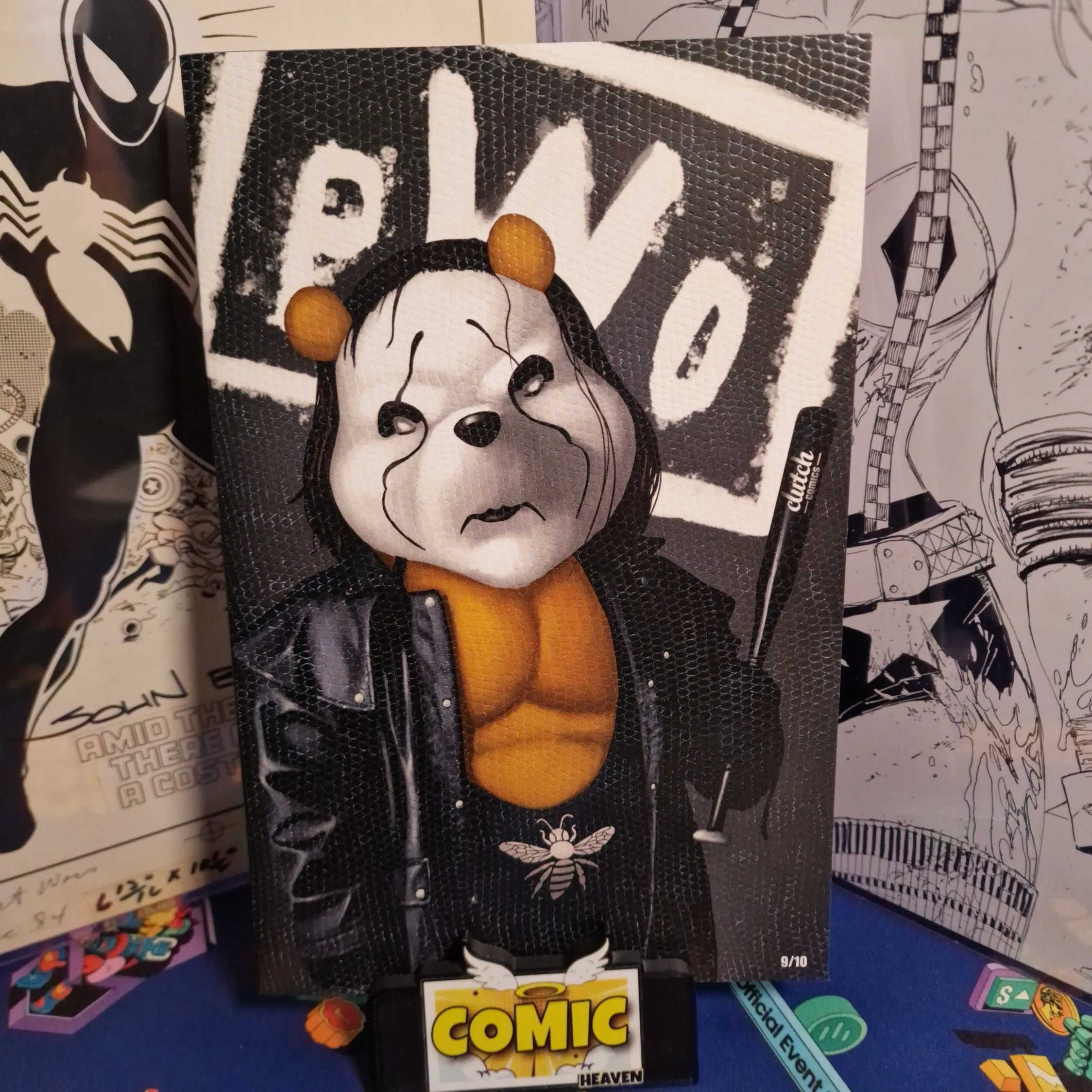 Product image for 00. Do You Pooh PWO Sting SDCC LEATHER CVR Exclusive LTD 10 cover number 9/10 🔥